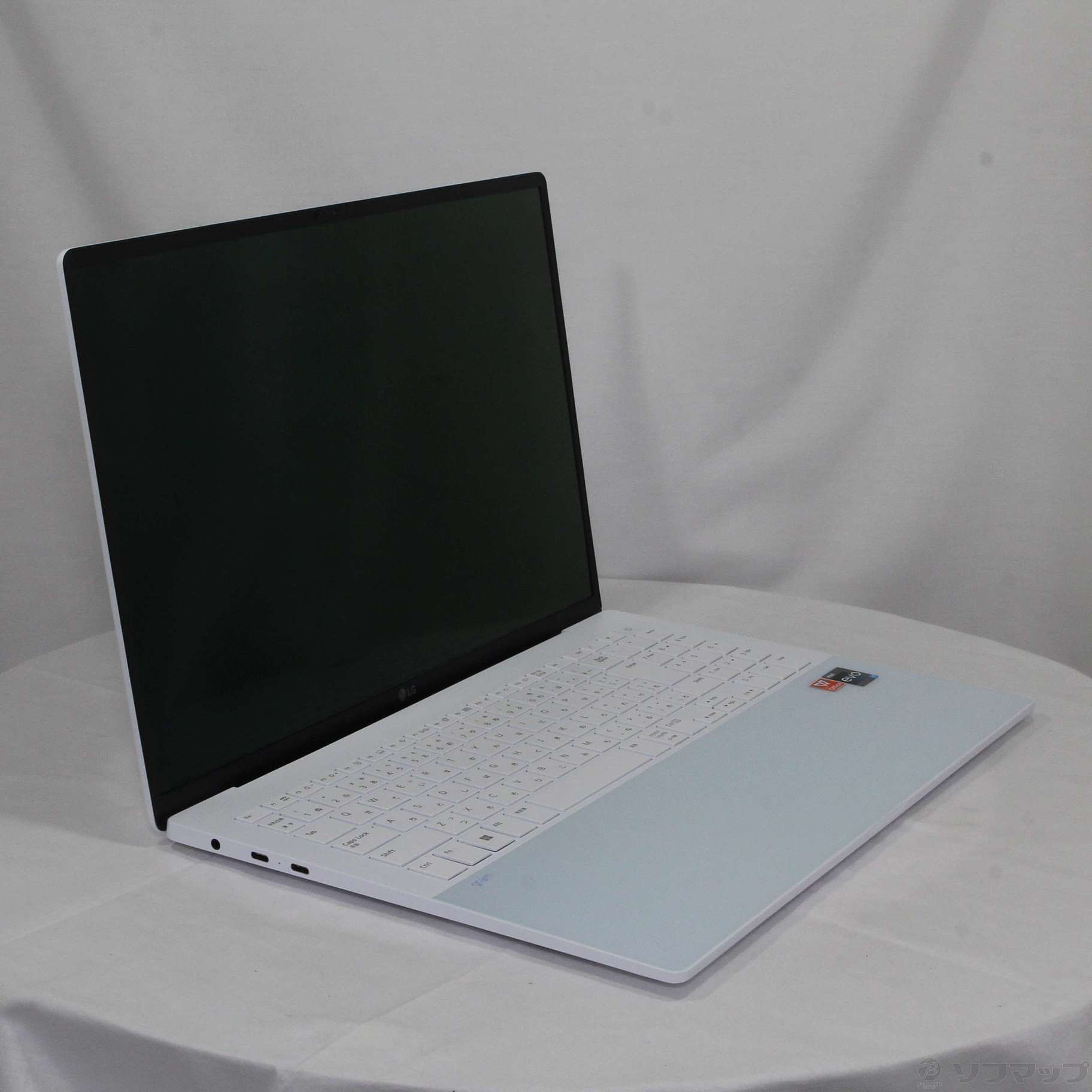 中古】〔展示品〕 LG gram Style 16Z90RS-KA76J オーロラホワイト
