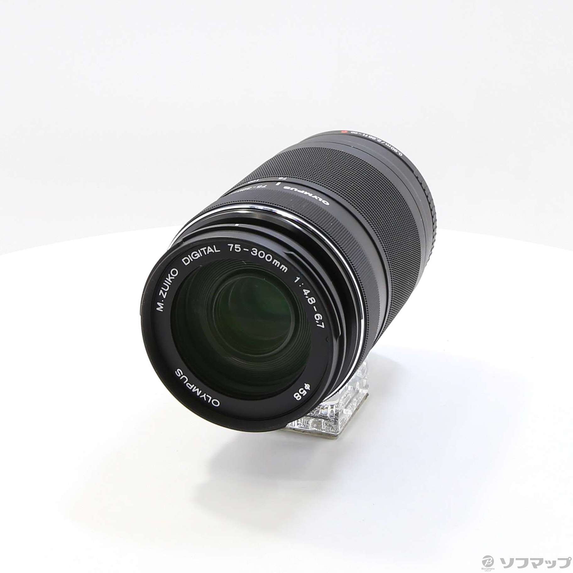 中古】〔展示品〕 M.ZUIKO DIGITAL ED 75-300mm F4.8-6.7 II ブラック