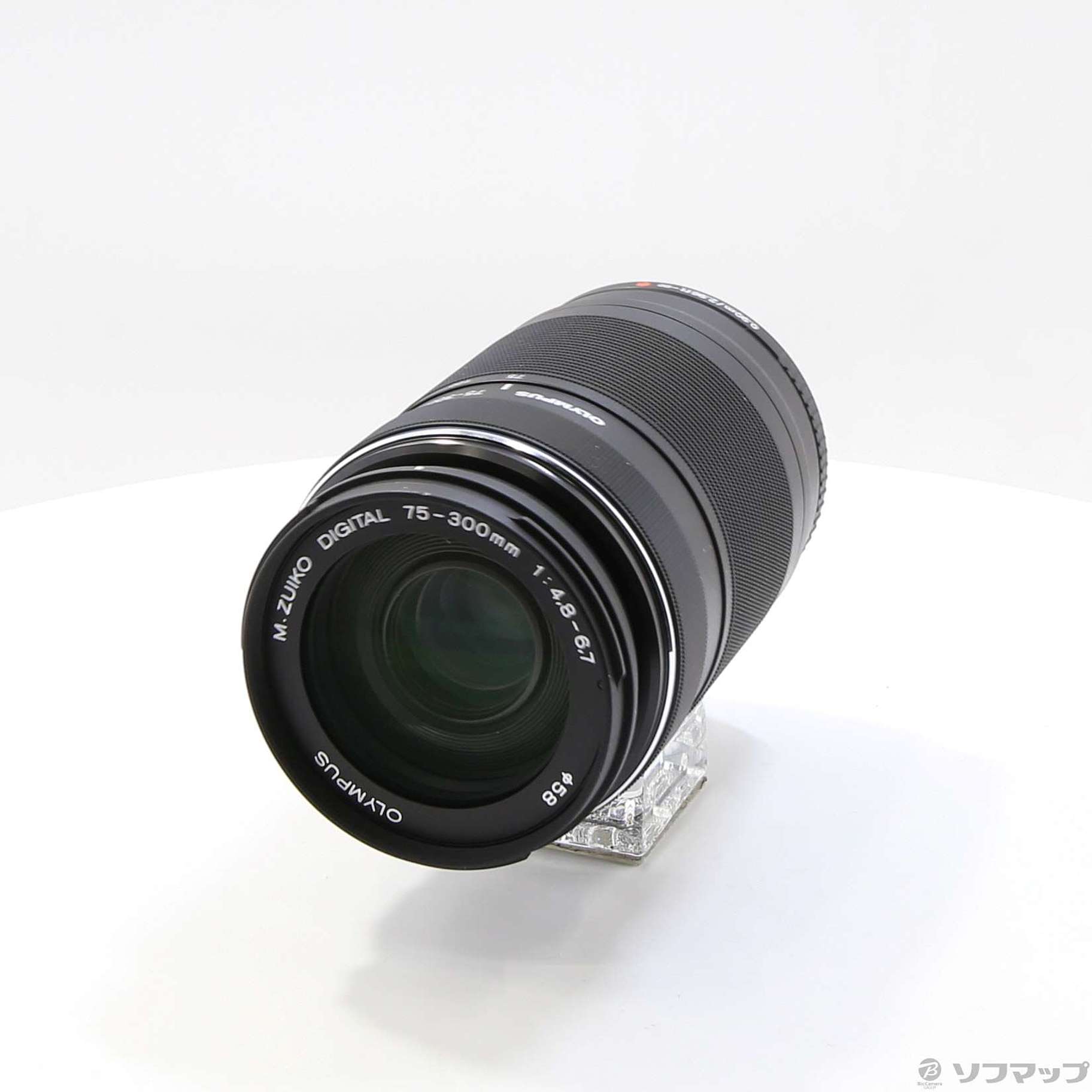 中古】〔展示品〕 M.ZUIKO DIGITAL ED 75-300mm F4.8-6.7 II ブラック