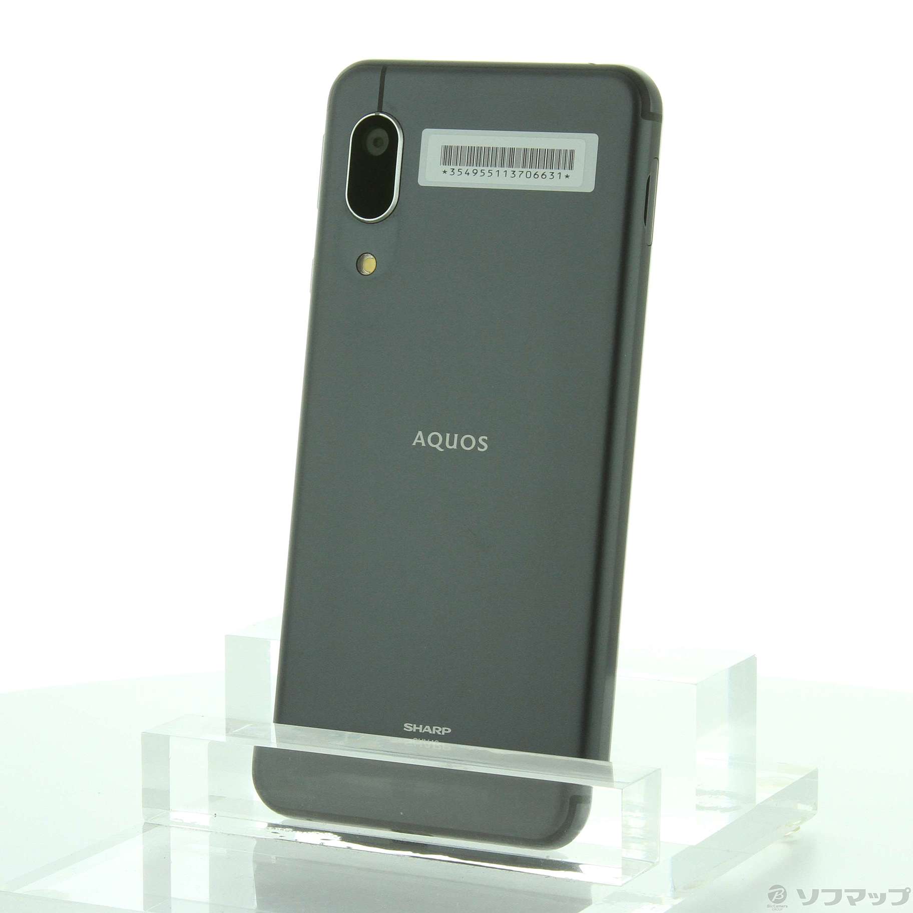 AQUOS sense3 basic ブラック 32 GB au - スマートフォン本体
