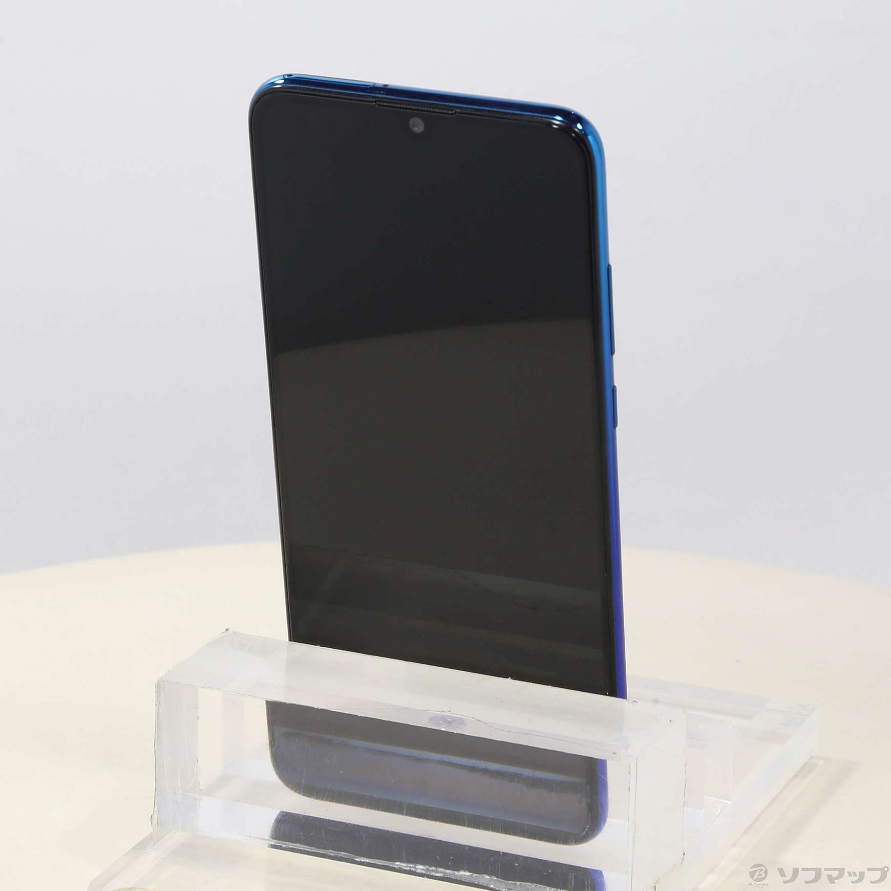 中古】HUAWEI nova lite3 32GB オーロラブルー POT-LX2J SIMフリー