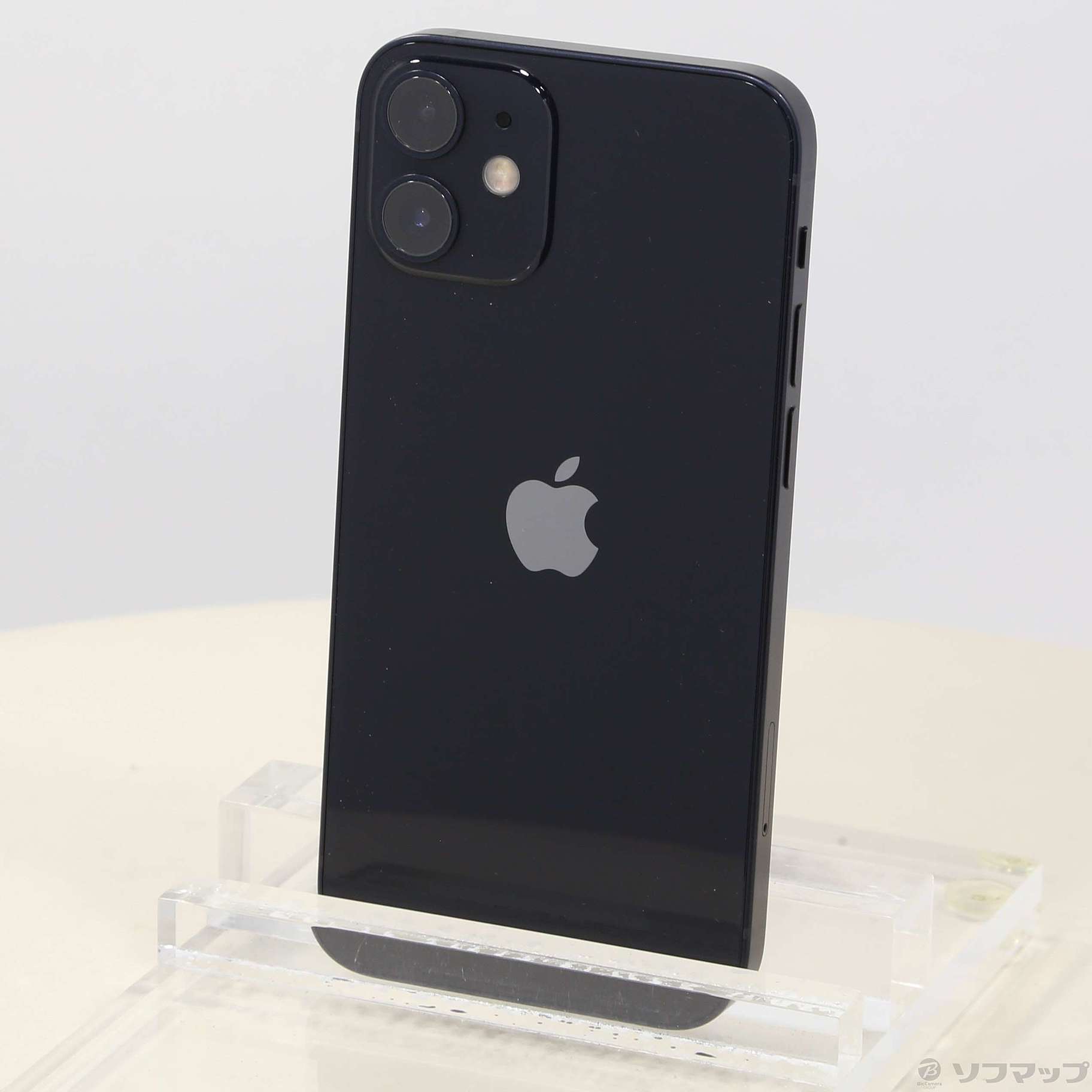 中古】iPhone12 mini 256GB ブラック MGDR3J／A SIMフリー