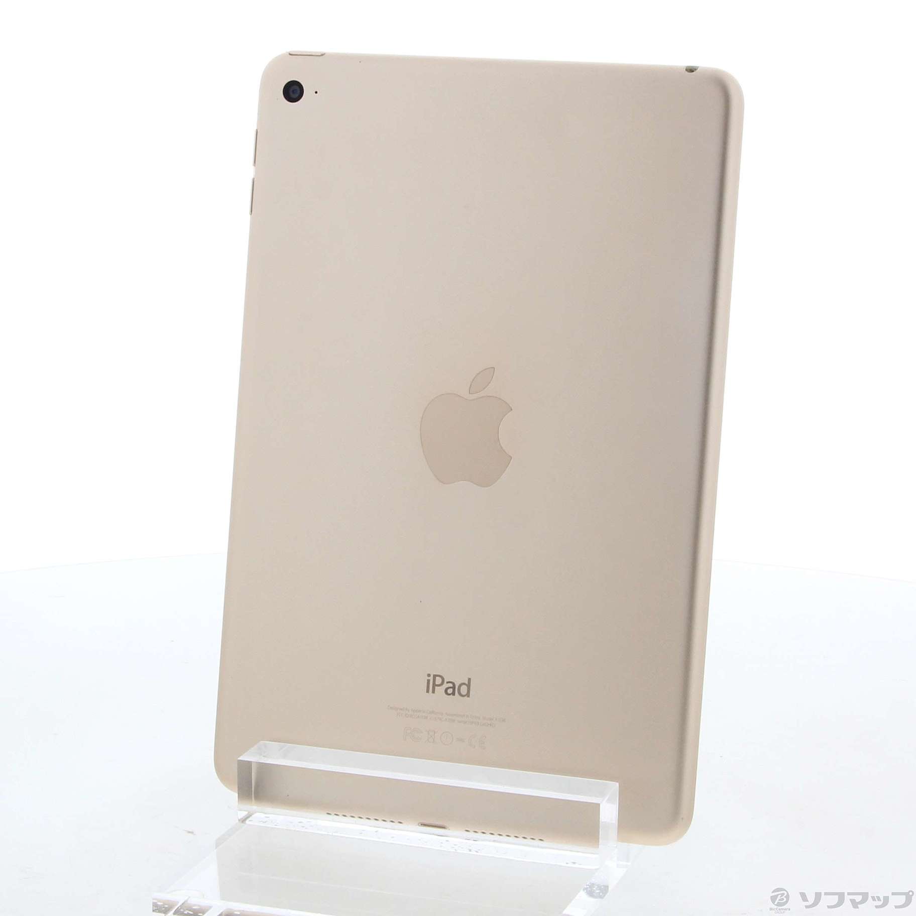 中古】iPad mini 4 16GB ゴールド MK6L2J／A Wi-Fi [2133049560346