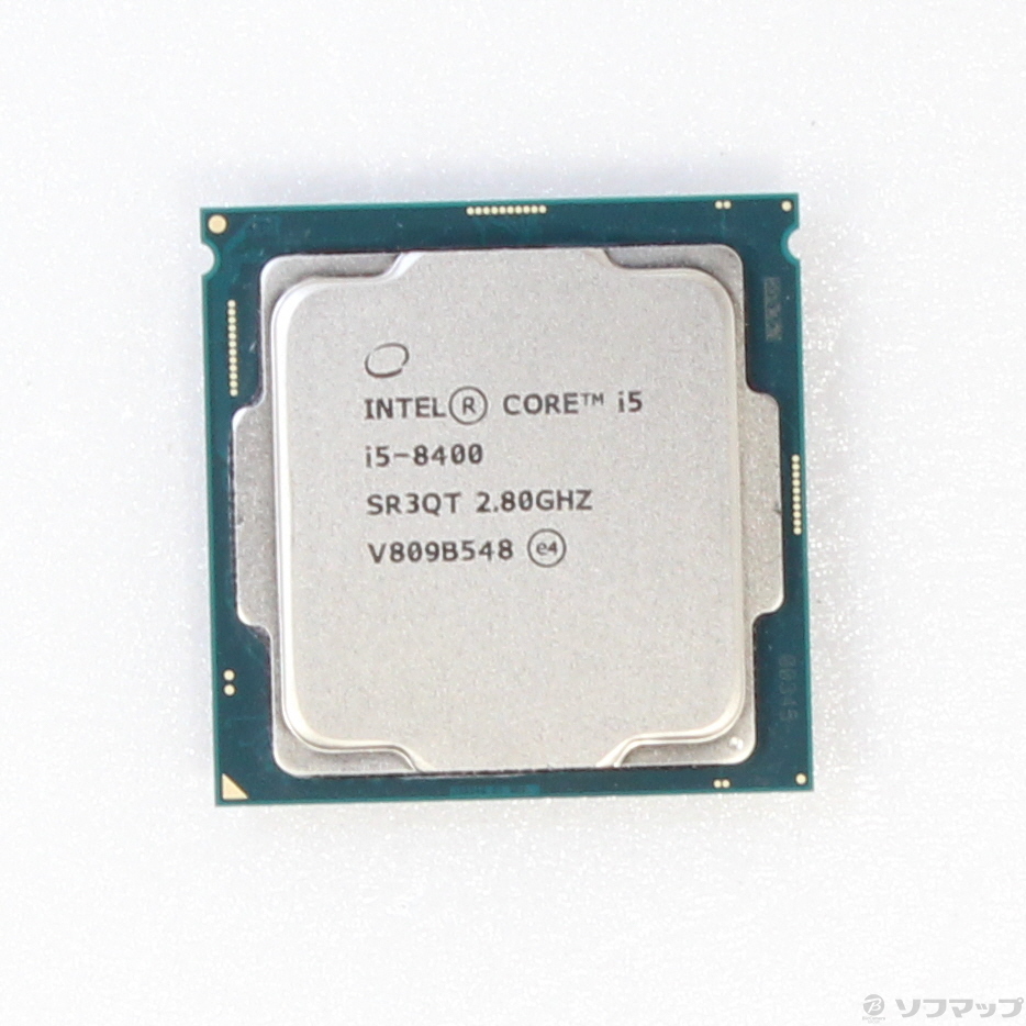 中古】Core i5 8400 〔2.8GHz／LGA 1151〕 [2133049565044] - 法人専用リコレ！|ソフマップの法人専用中古 通販サイト