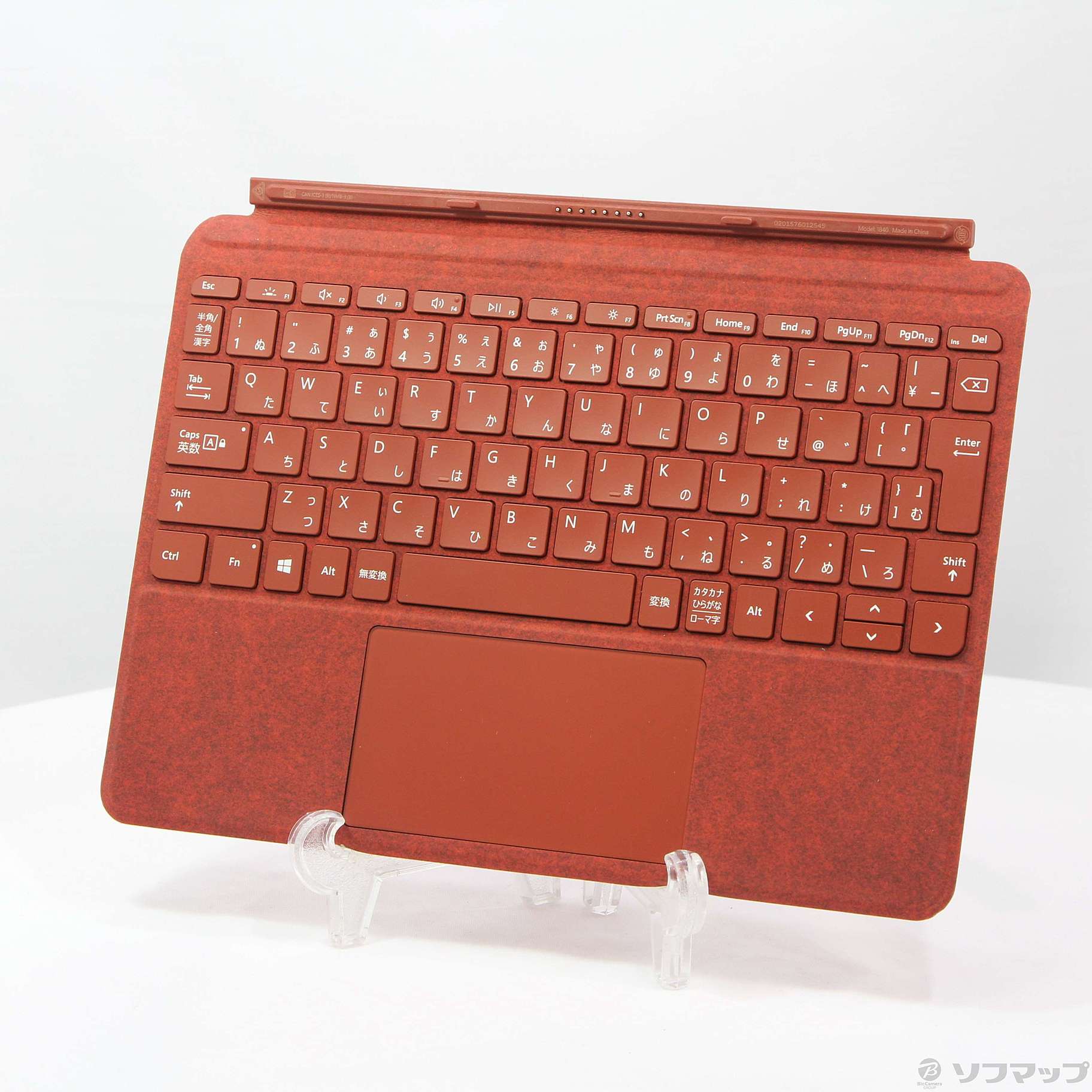 中古】Surface Go Type Cover KCS-00102 ポピーレッド [2133049565730