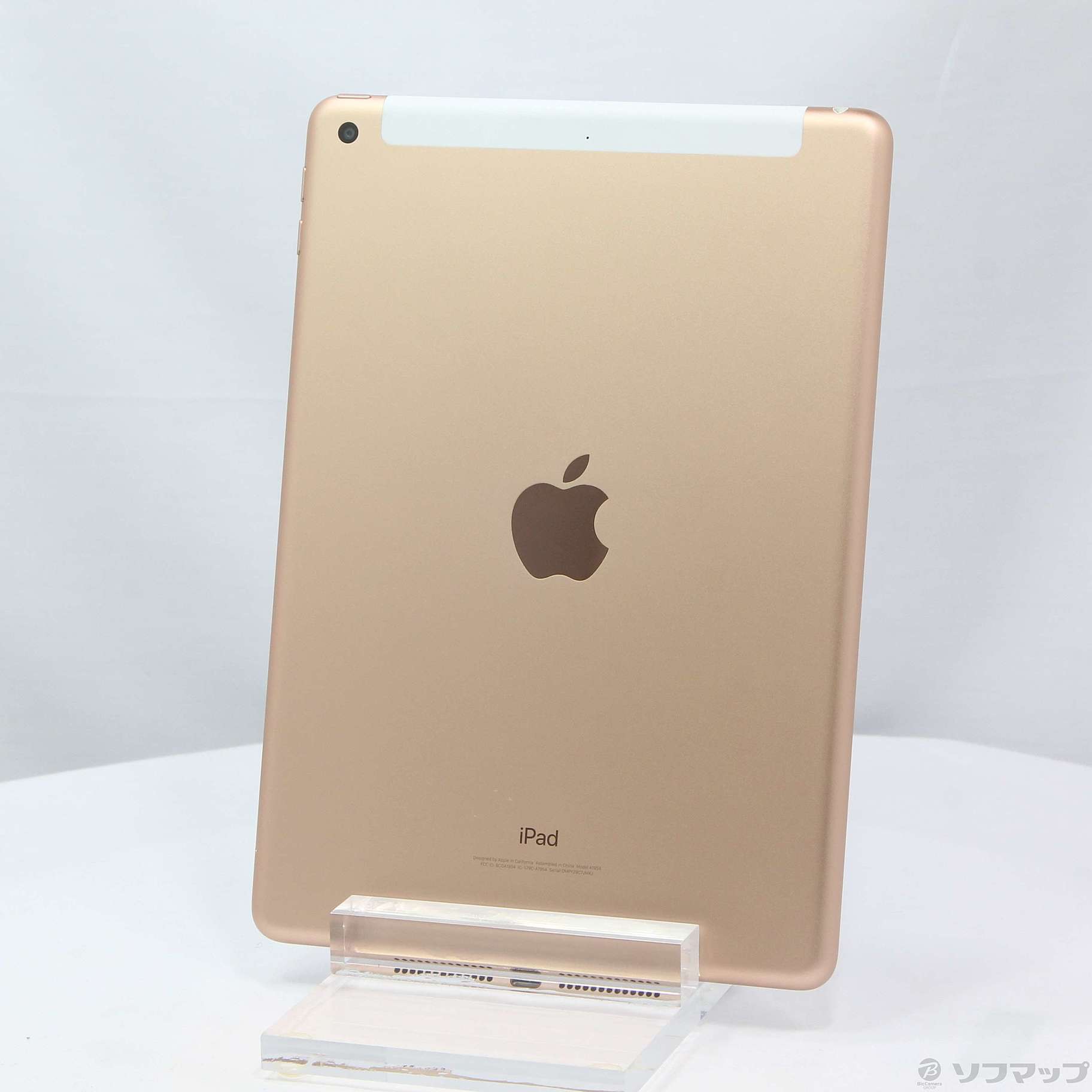 中古】iPad 第6世代 32GB ゴールド MRM02J／A auロック解除SIMフリー