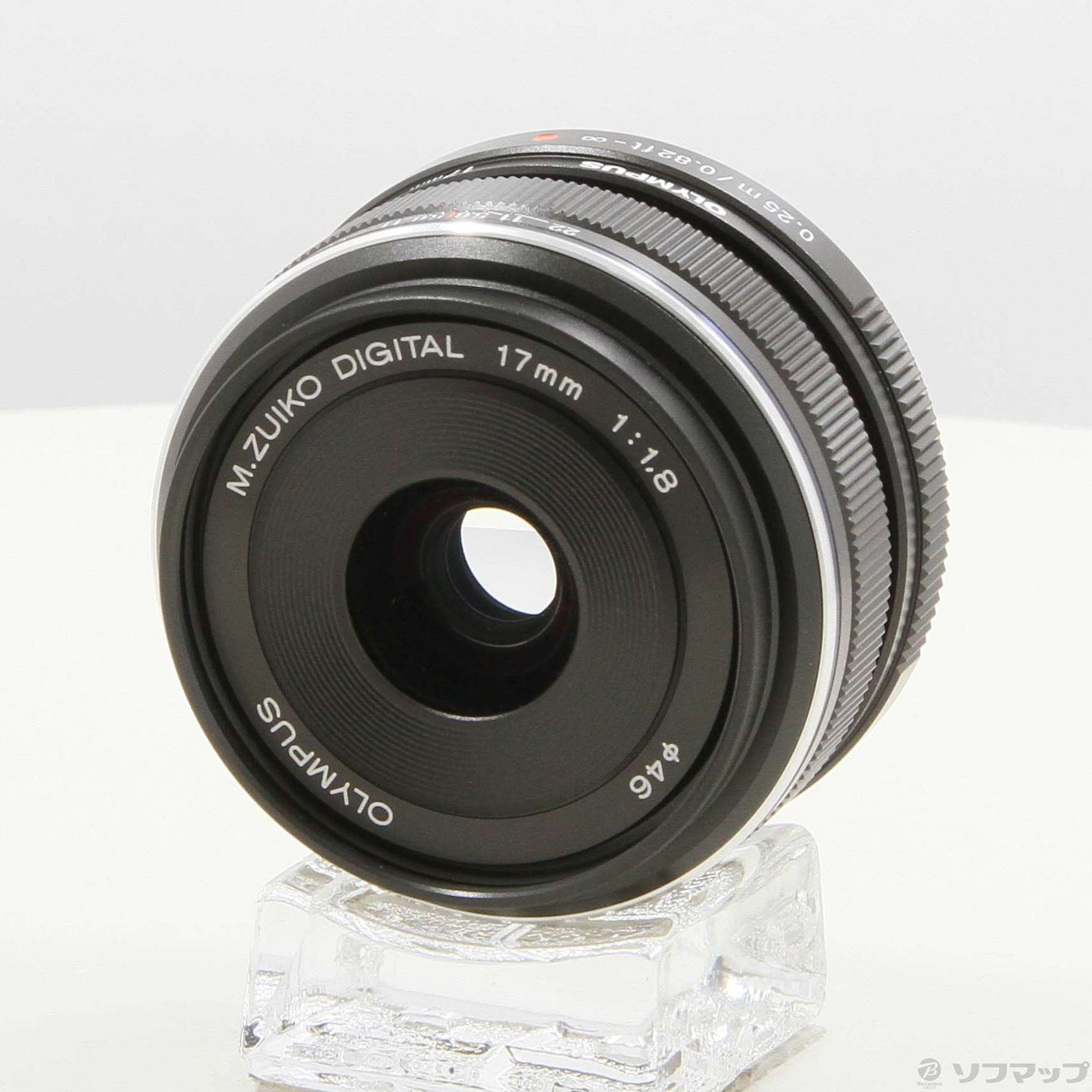 中古】M.ZUIKO DIGITAL 17mm F1.8 ブラック μ4／3 [2133049573049