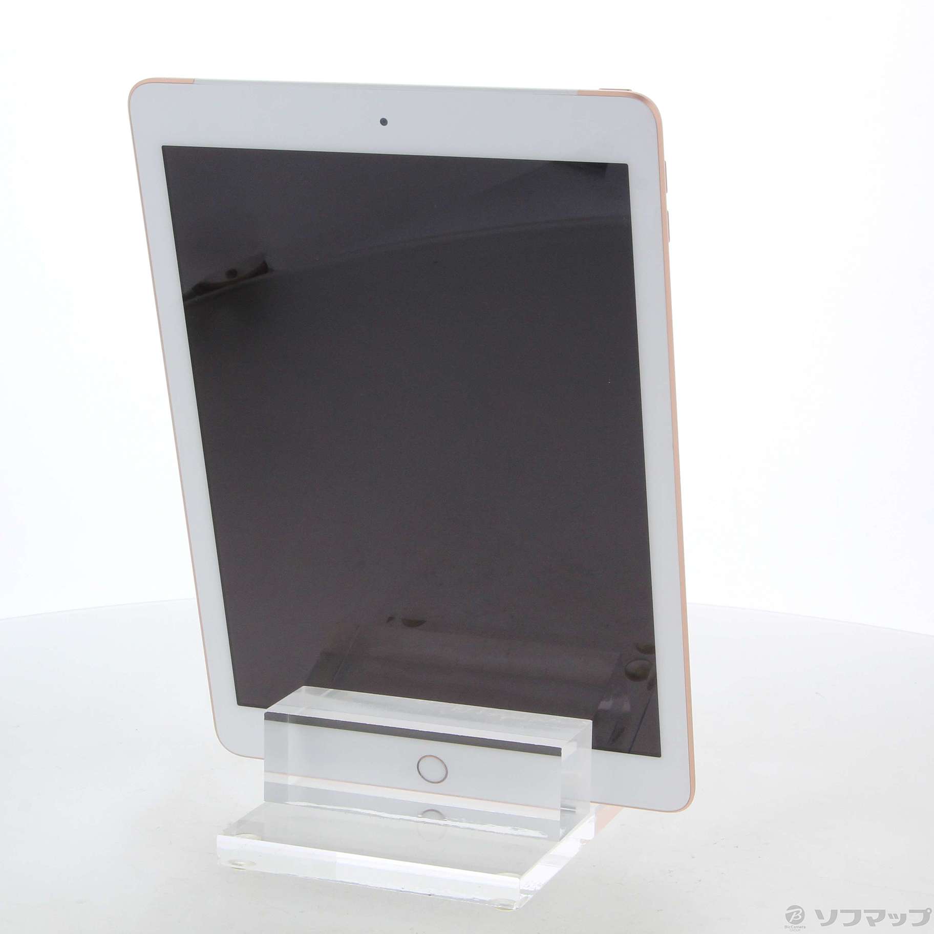 中古品〕 iPad 第6世代 32GB ゴールド MRM02J／A auロック解除SIM