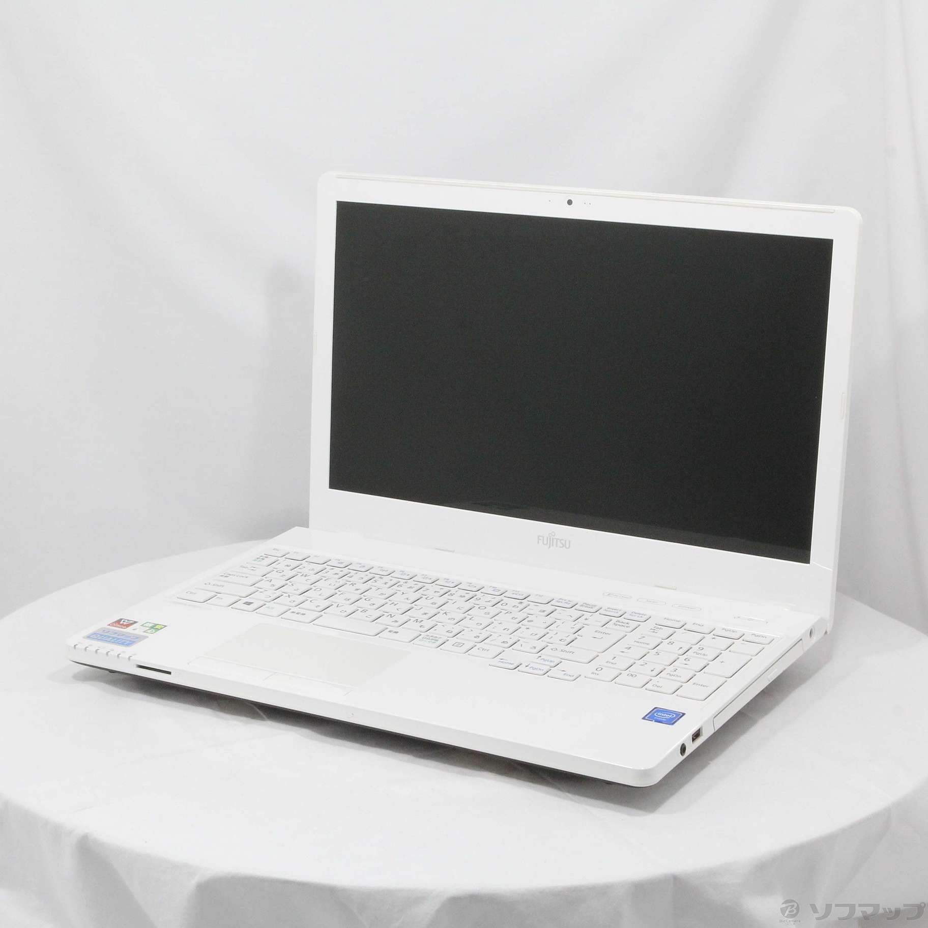 中古】格安安心パソコン LIFEBOOK AH42／X FMVA42XW アーバンホワイト