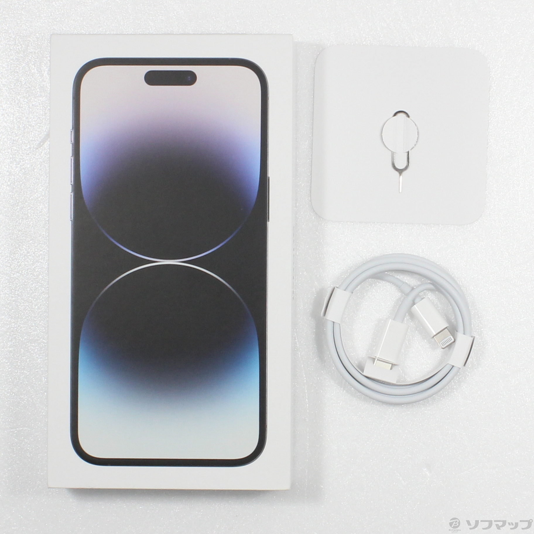 中古】iPhone14 Pro Max 128GB スペースブラック MQ963J／A SIMフリー