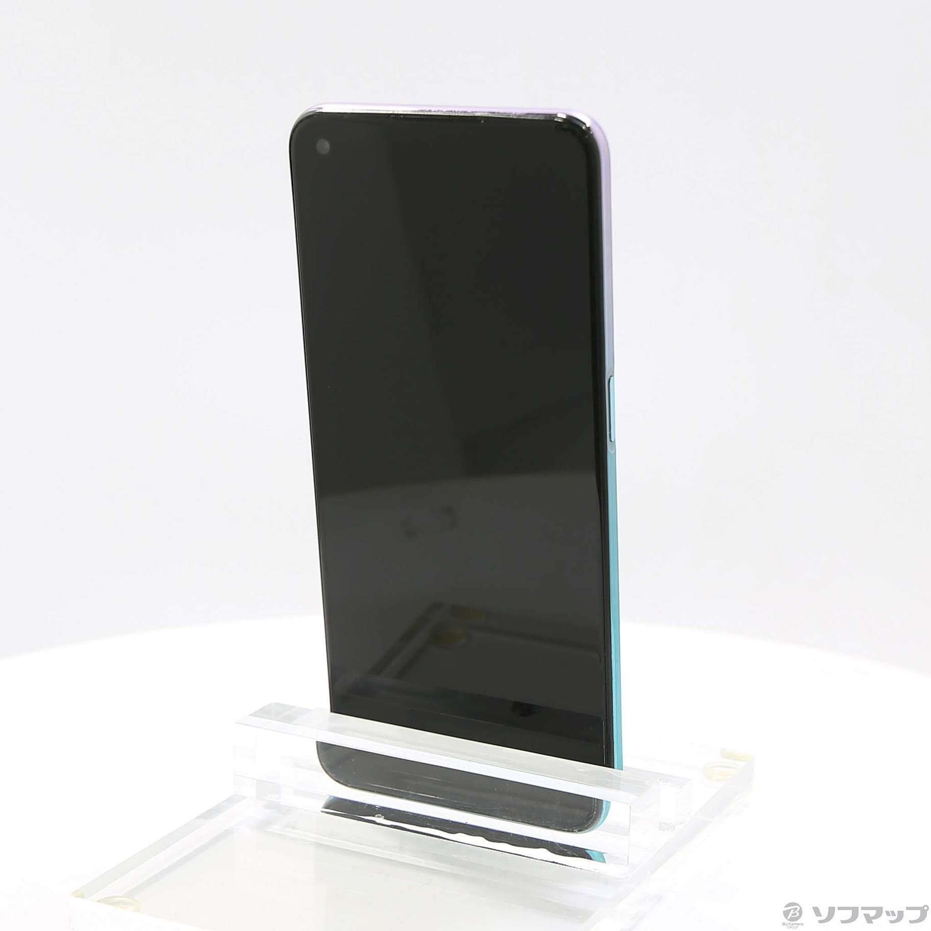 中古】OPPO A54 5G 64GB ファンタスティックパープル OPG02 UQ mobile