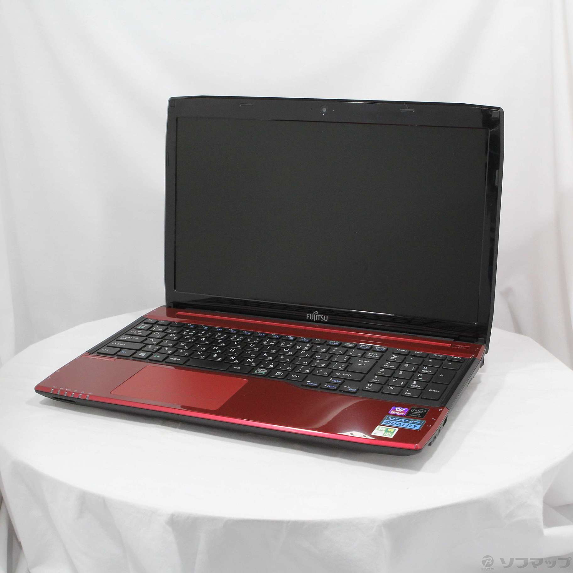 格安安心パソコン LIFEBOOK AH45／R FMVA45RRP ルビーレッド