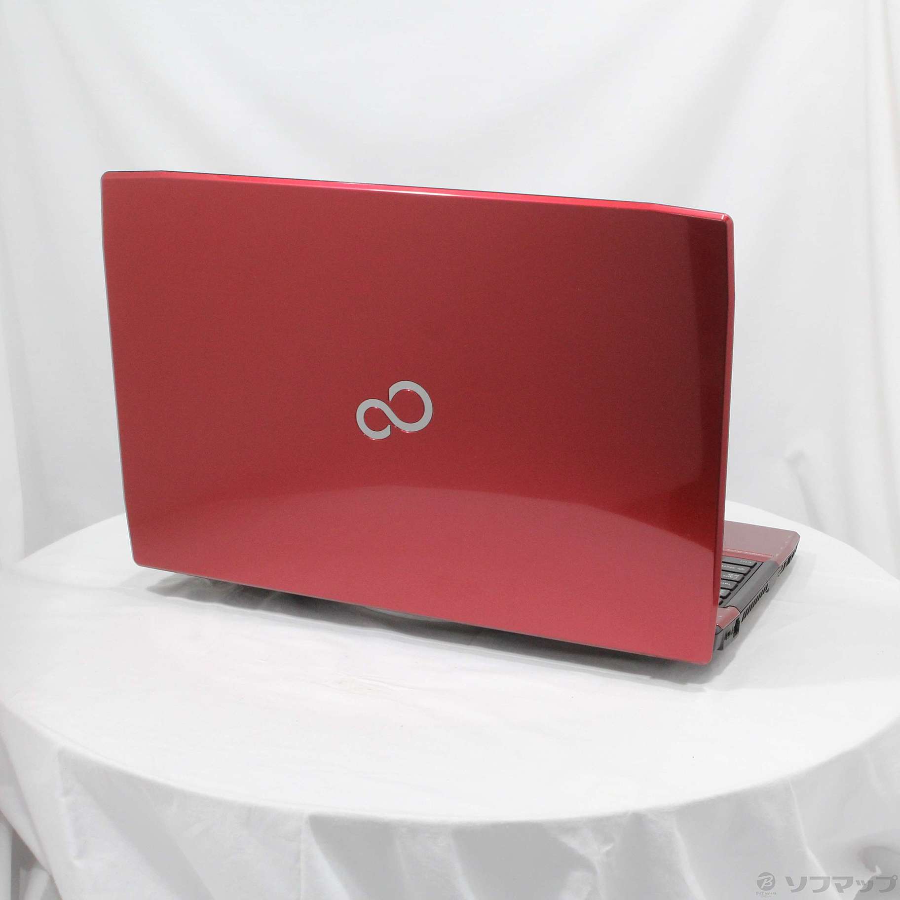 中古】格安安心パソコン LIFEBOOK AH45／R FMVA45RRP ルビーレッド