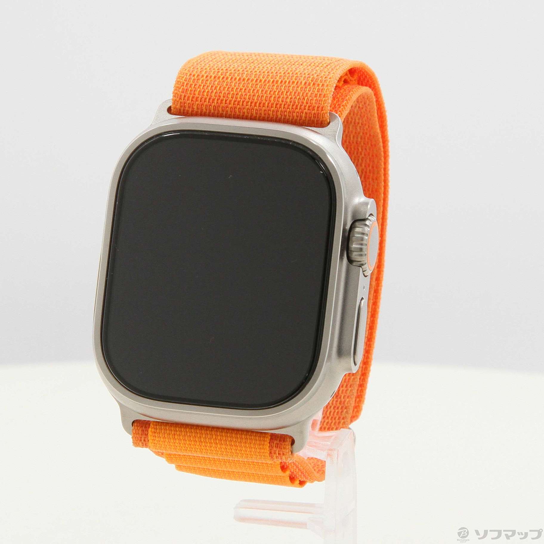 Apple Watch Ultra 49mm チタニウムオレンジアルパインループ