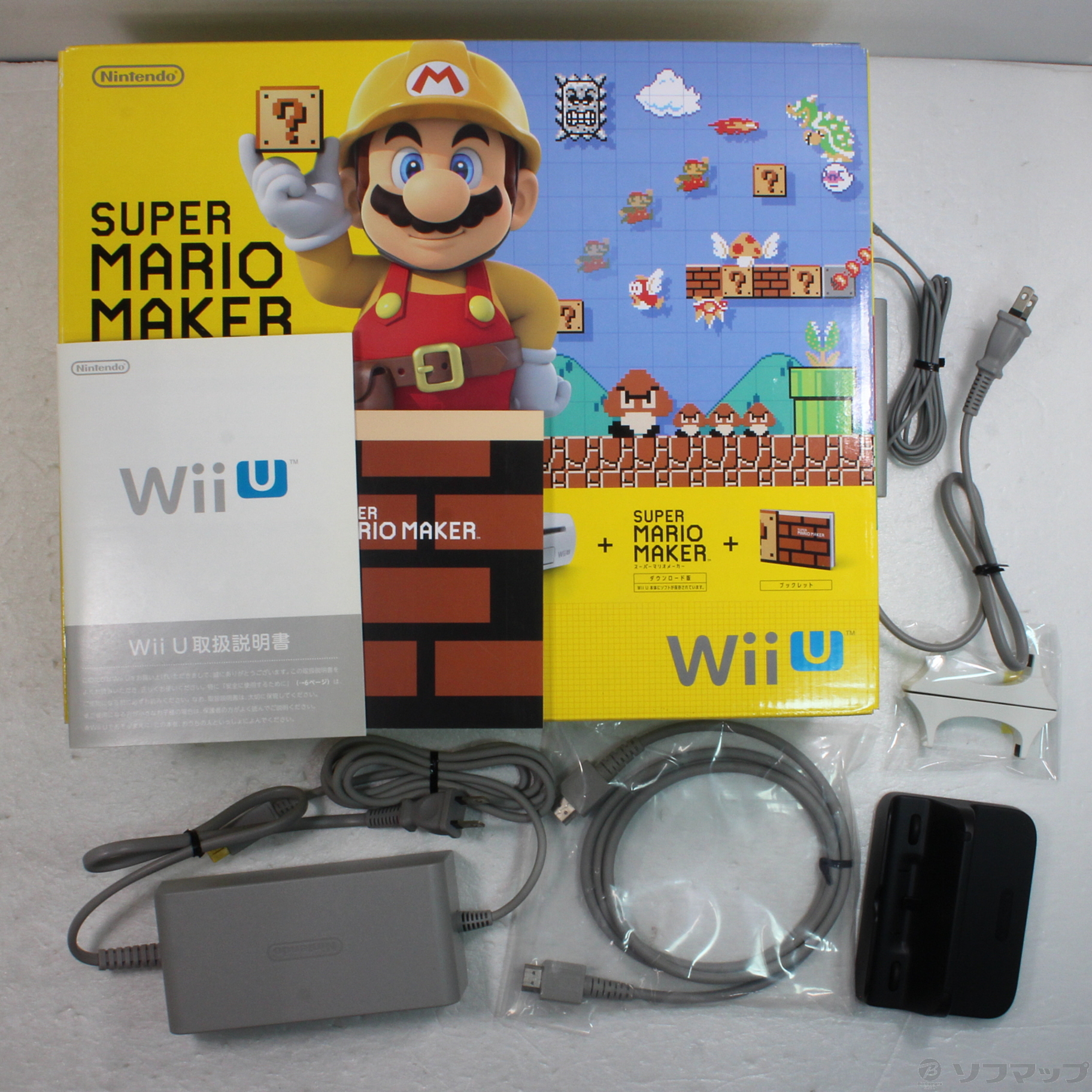 中古】Wii U スーパーマリオメーカーセット WUP-S-WAHA [2133049590008