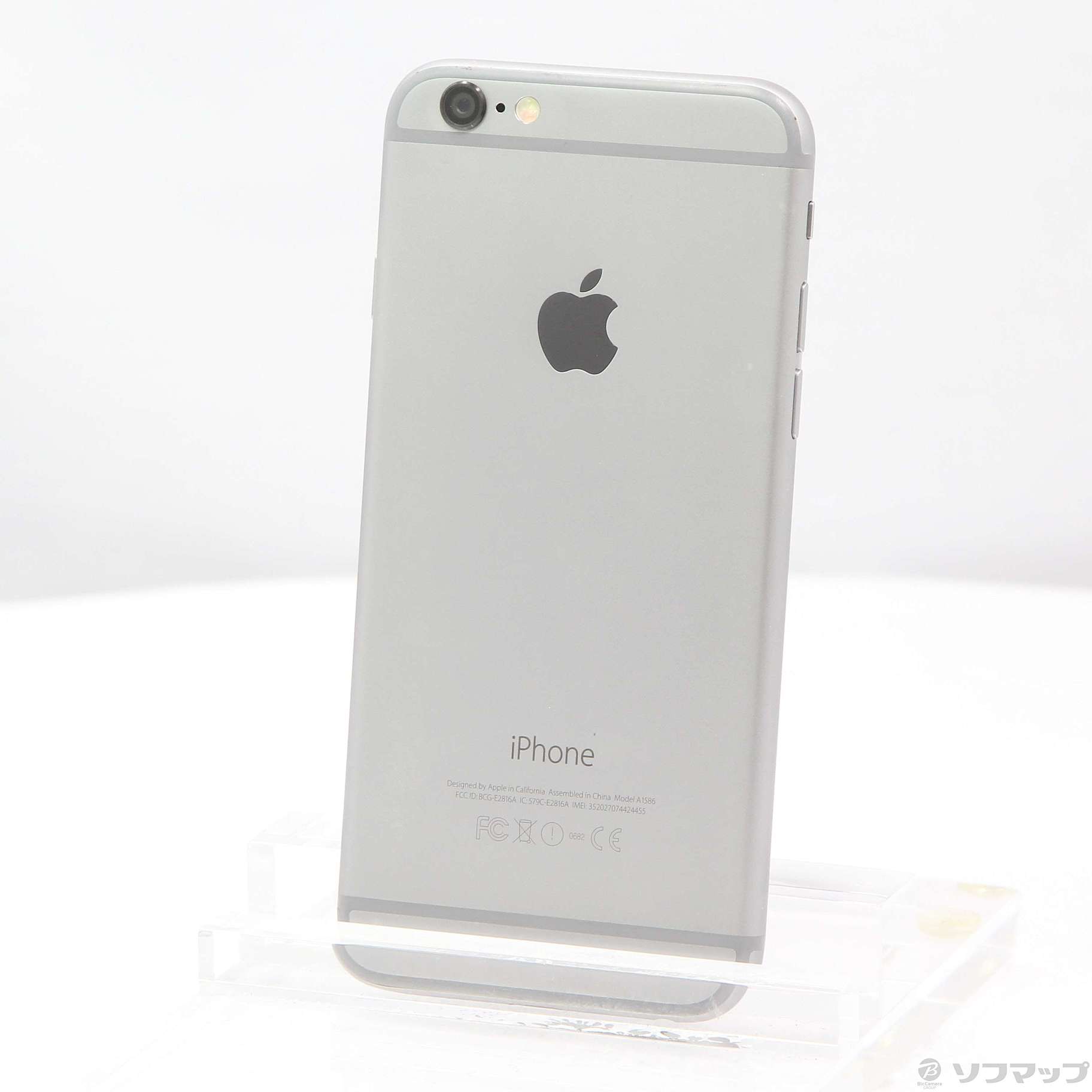 iPhone6 16GB スペースグレイ MG472J／A au