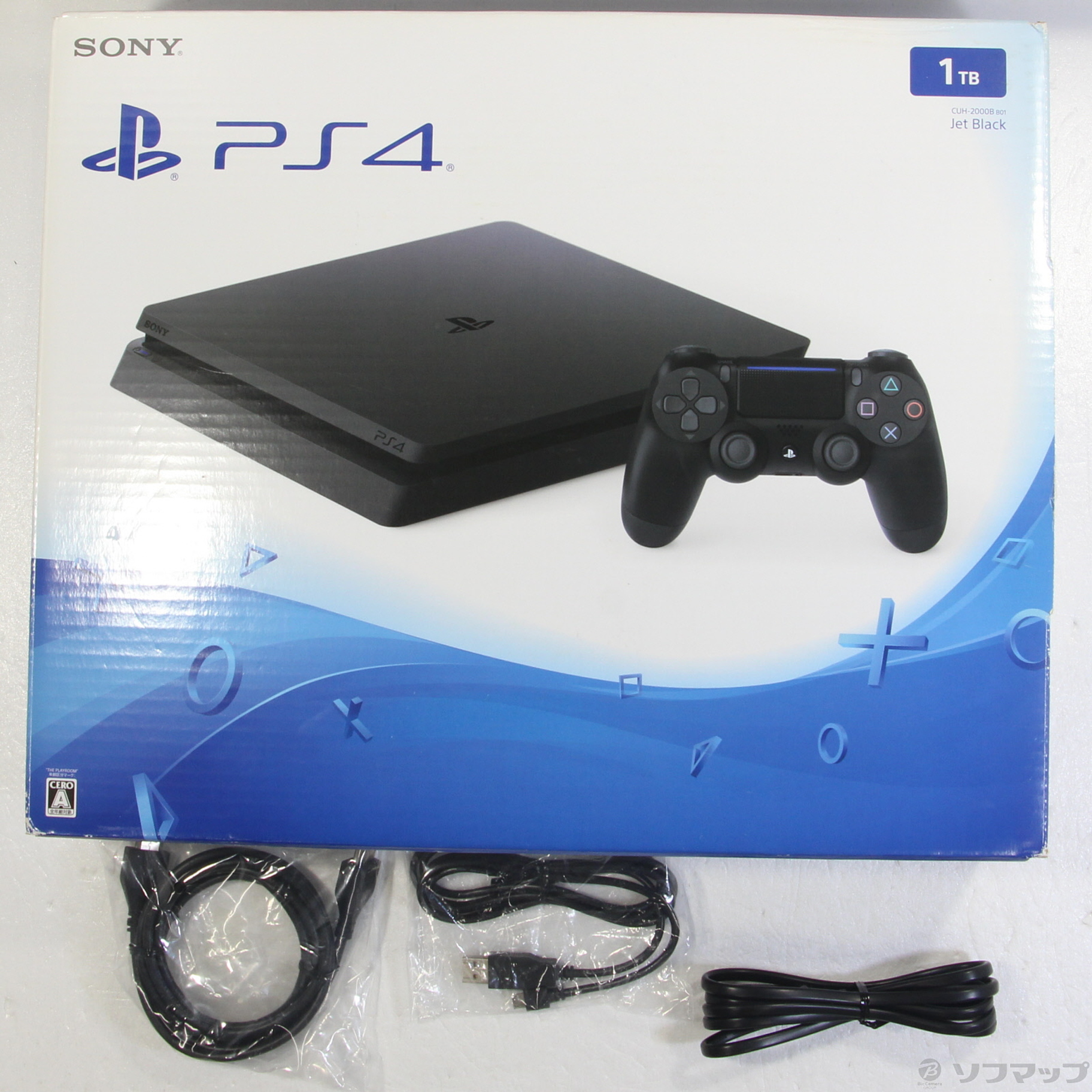 PlayStation®4 ジェット・ブラック 1TB CUH-2000b 美品 www