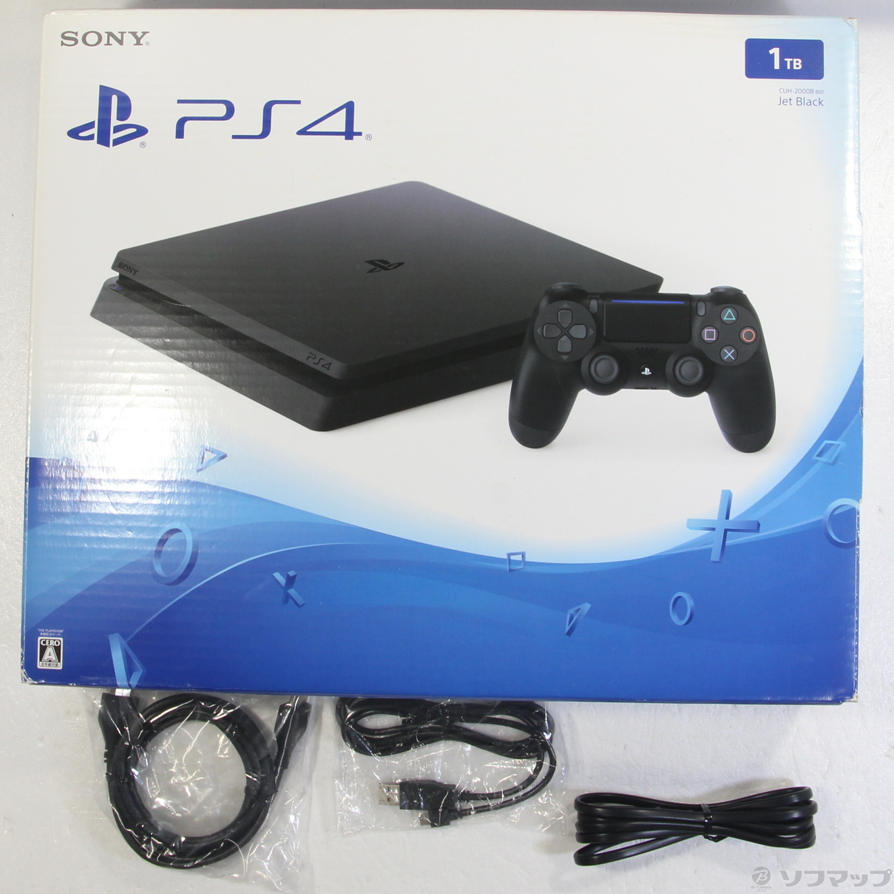 PlayStation®4 ジェット・ブラック １TB CUH-2000B-