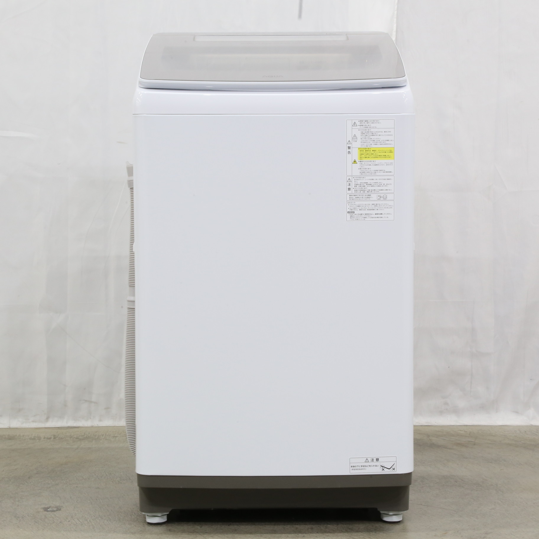 AQUA 〔展示品〕 縦型洗濯乾燥機 ホワイト AQW-TW10N-W ［洗濯10.0kg