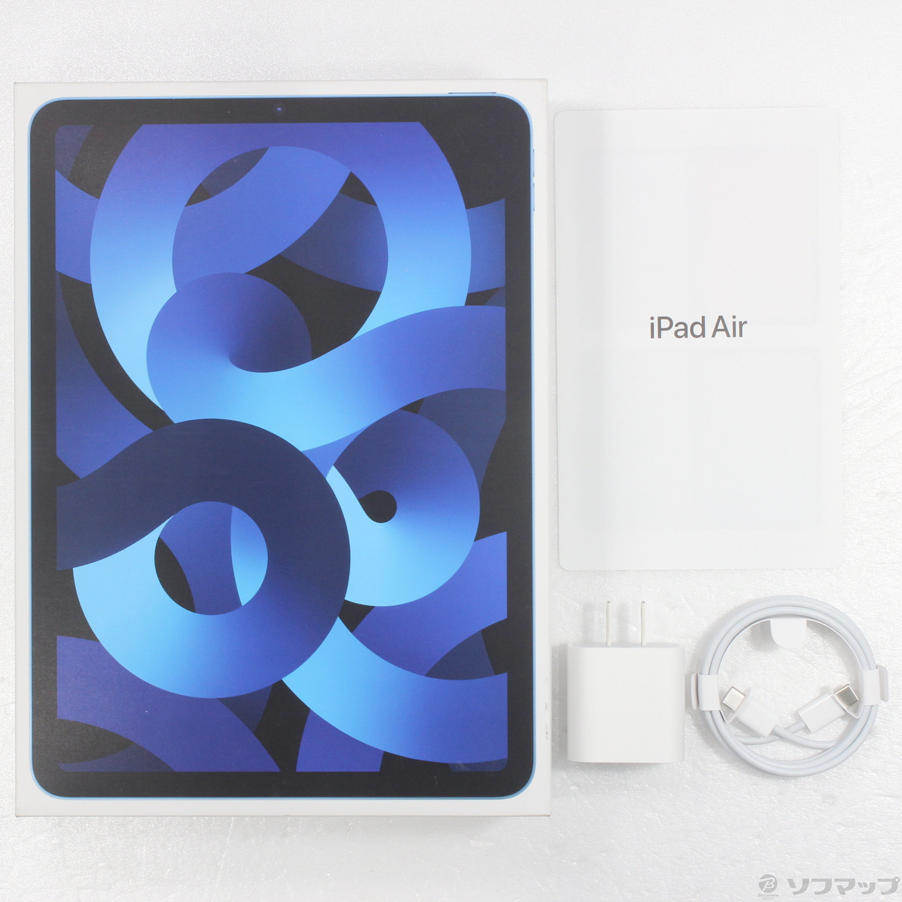 中古】iPad Air 第5世代 256GB ブルー MM9N3J／A Wi-Fi [2133049606631