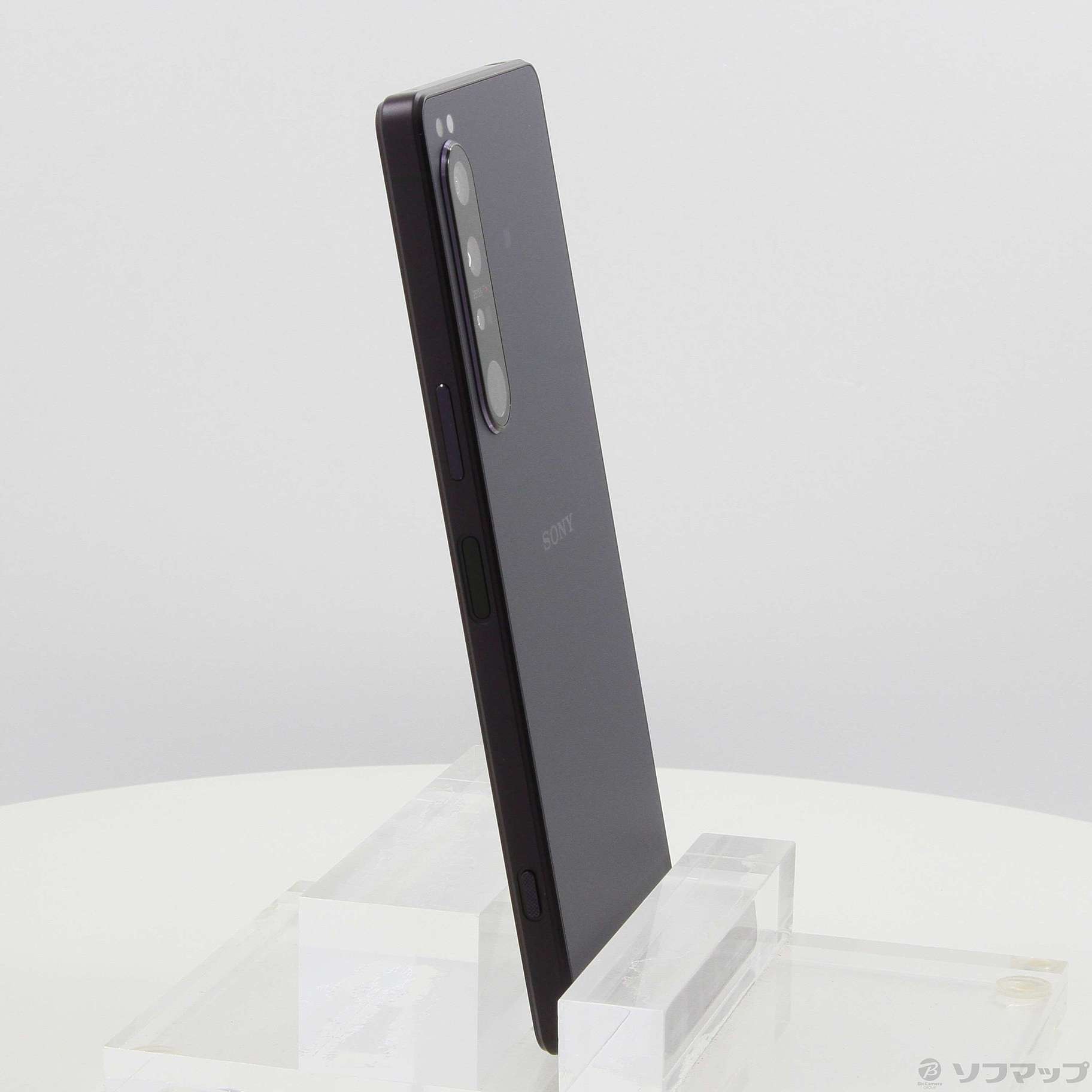 中古】【安心保証】 Xperia 1 IV XQ-CT44[512GB] SIMフリー パープル スマートフォン本体