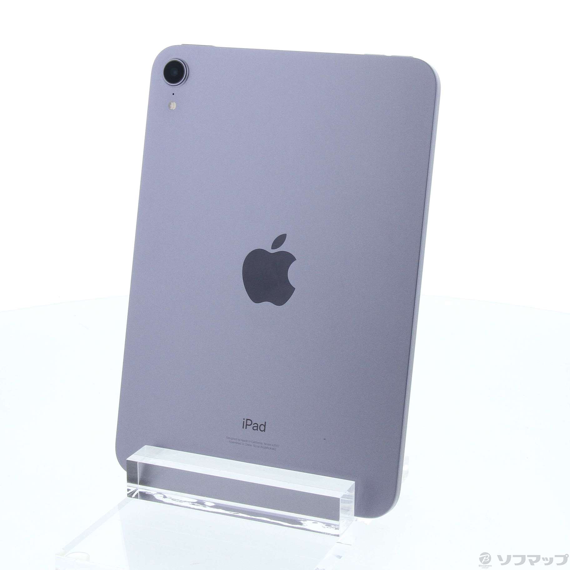 中古】iPad mini 第6世代 64GB パープル MK7R3J／A Wi-Fi