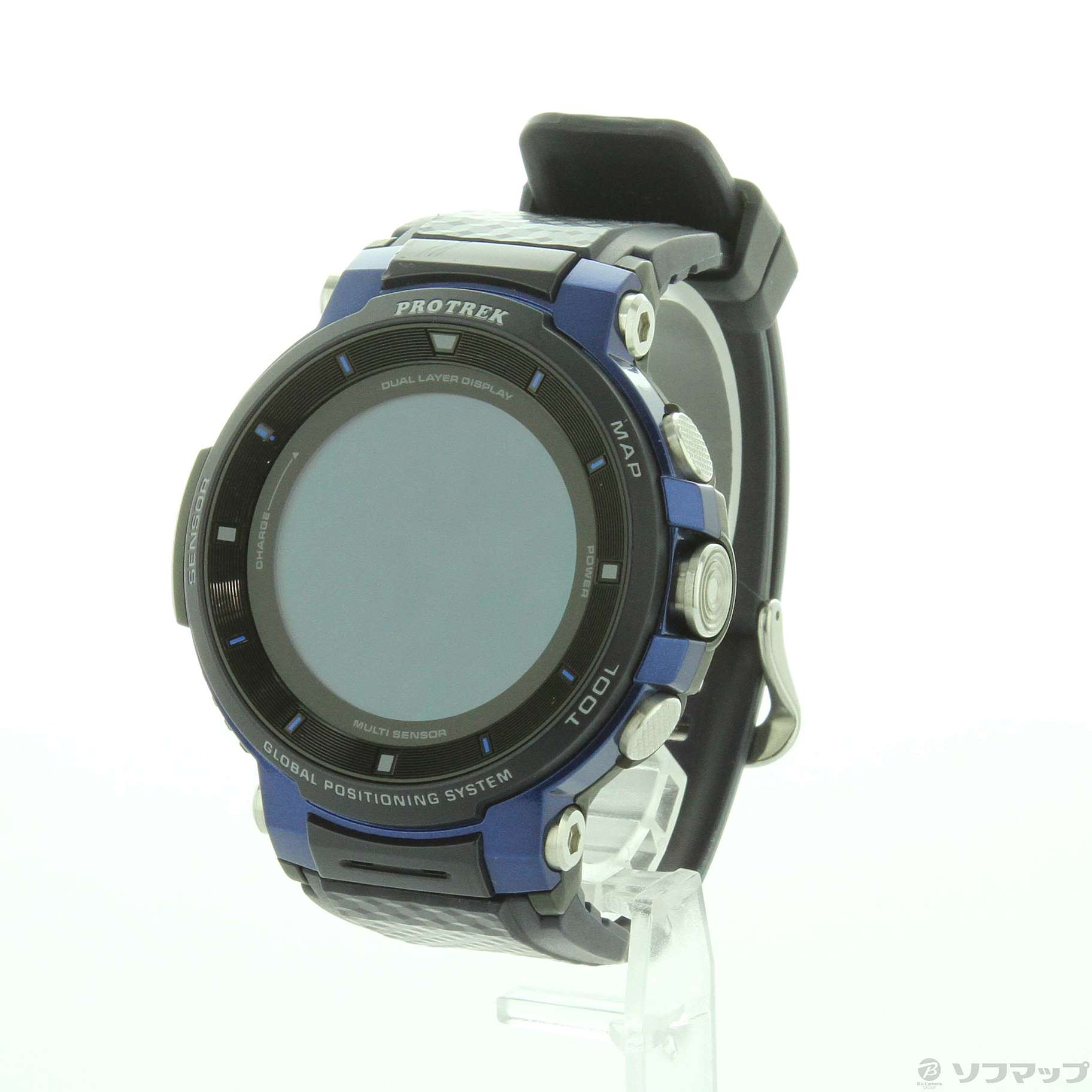 中古】Smart Outdoor Watch PRO TREK Smart WSD-F30-BU ブルー