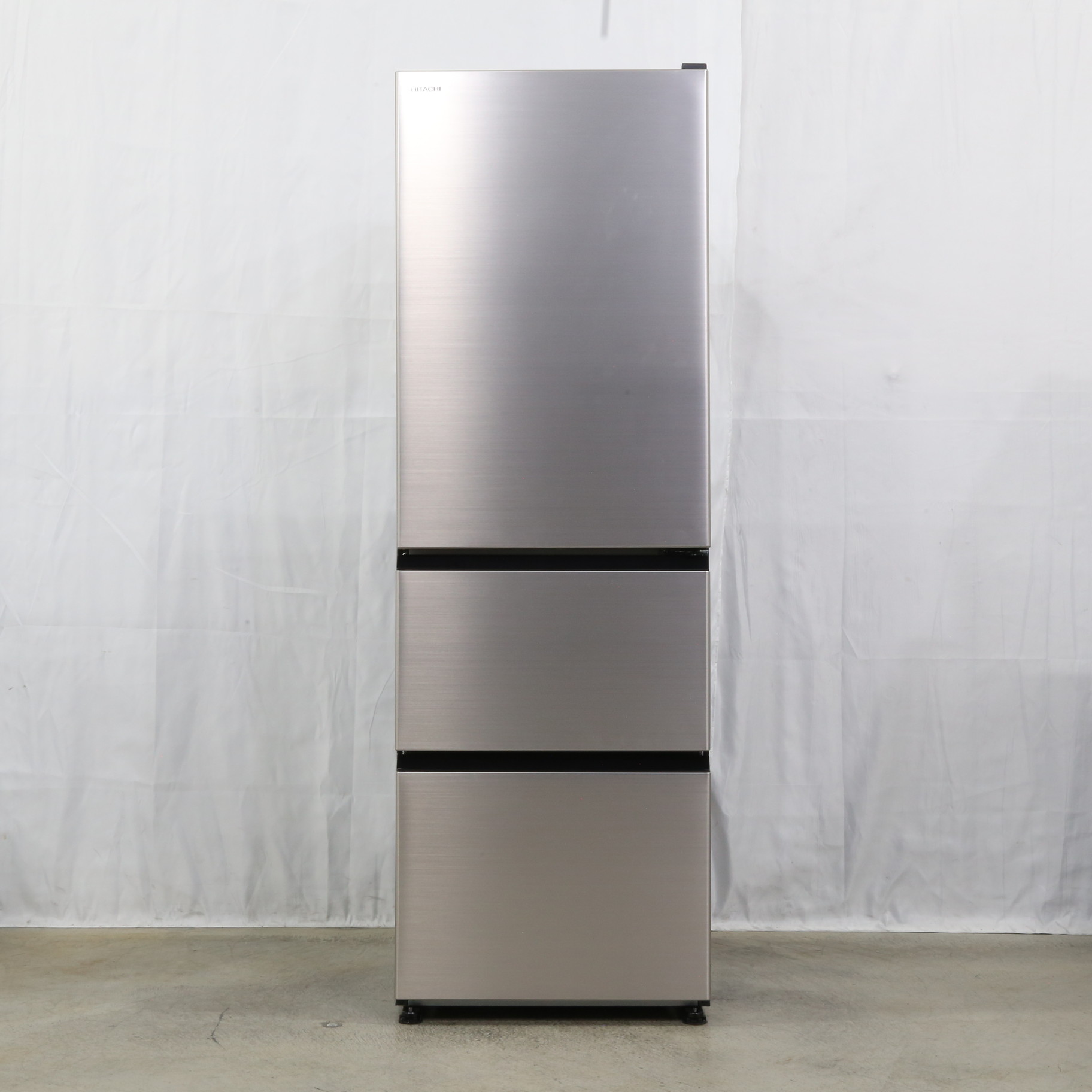 HITACHI 3ドア冷蔵庫 375L 【2017年製】 - キッチン家電