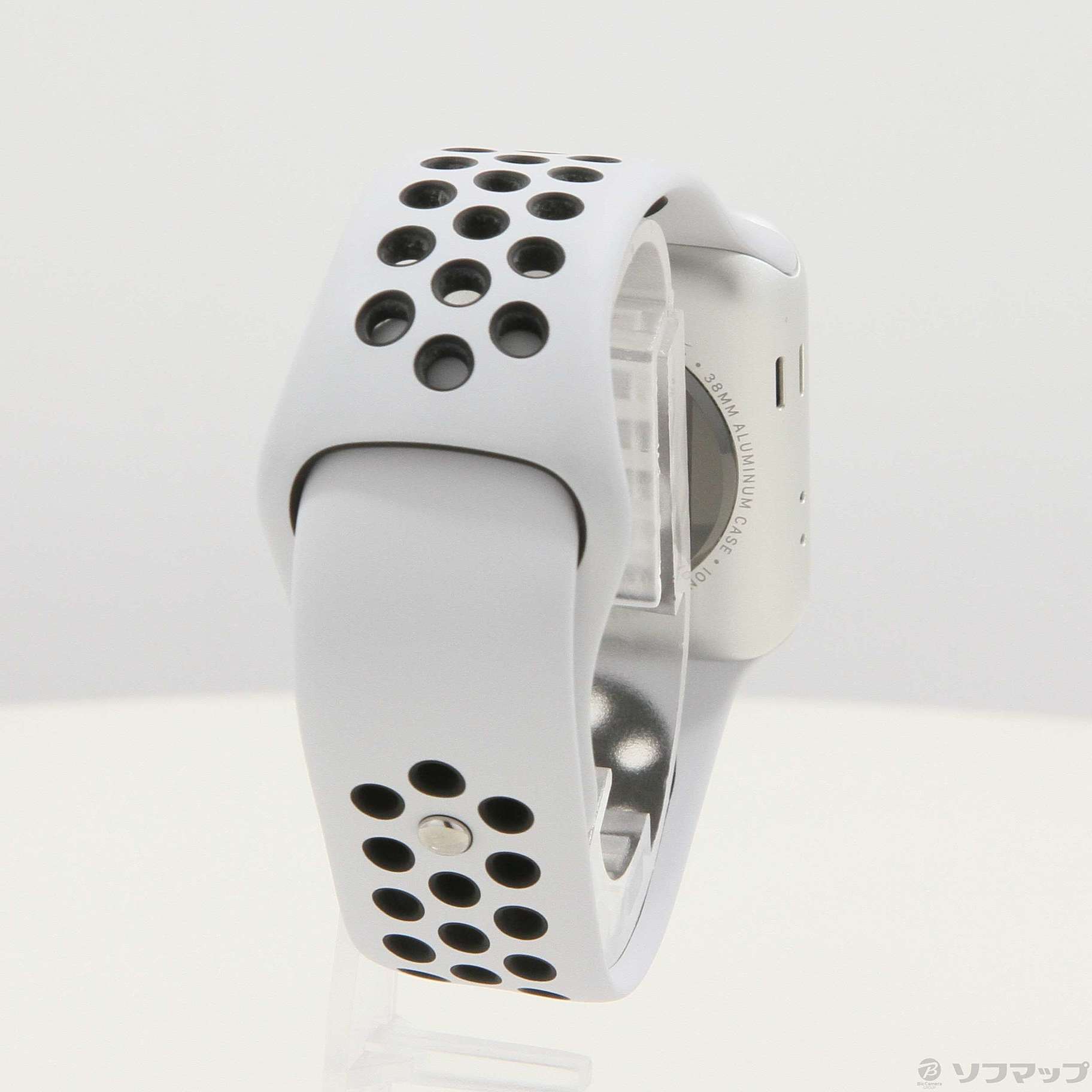 中古】Apple Watch Series 3 GPS + Cellular 38mm シルバーアルミニウムケース  ピュアプラチナム／ブラックNikeスポーツバンド [2133049624741] - リコレ！|ビックカメラグループ ソフマップの中古通販サイト