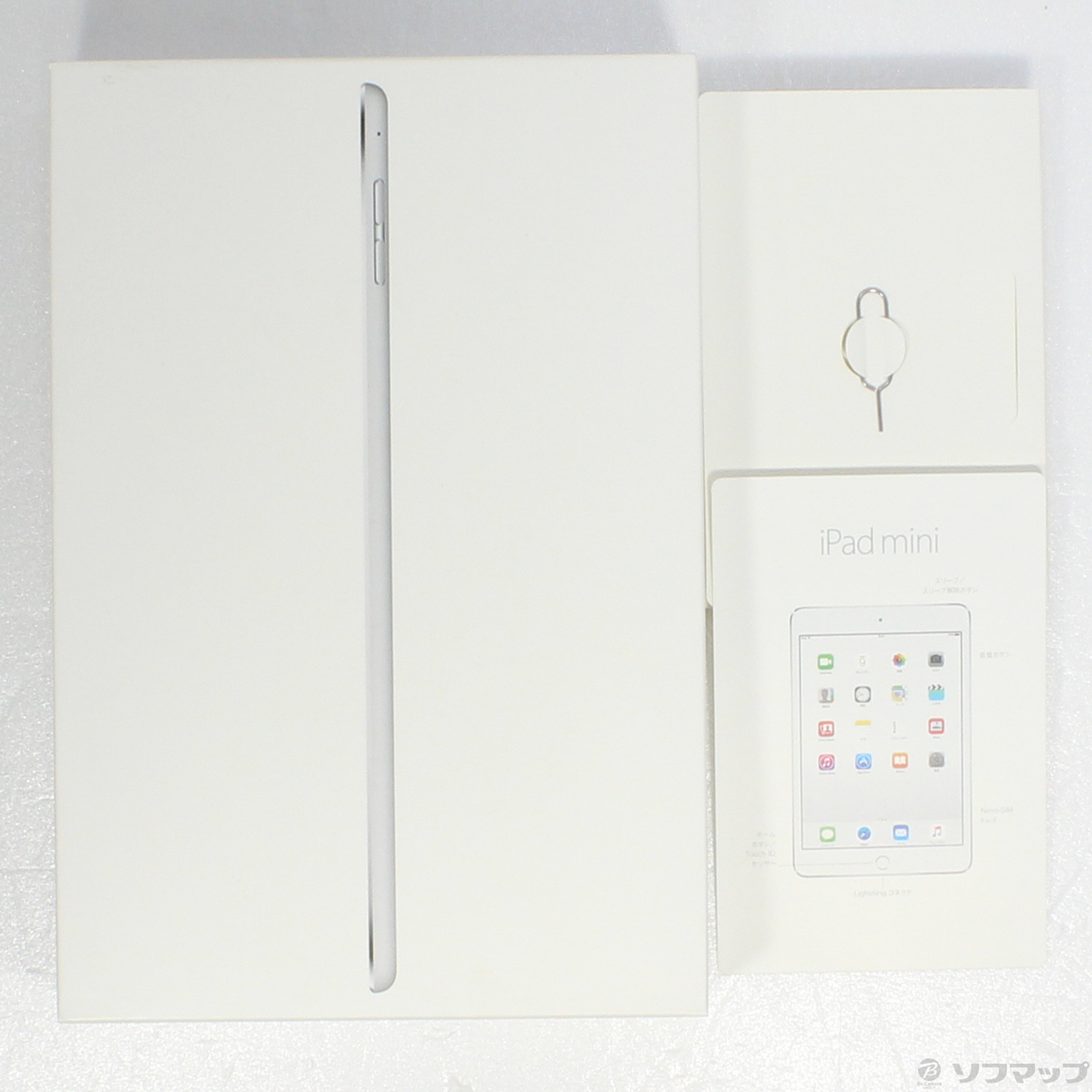 中古】iPad mini 4 16GB シルバー MK702J／A auロック解除SIMフリー