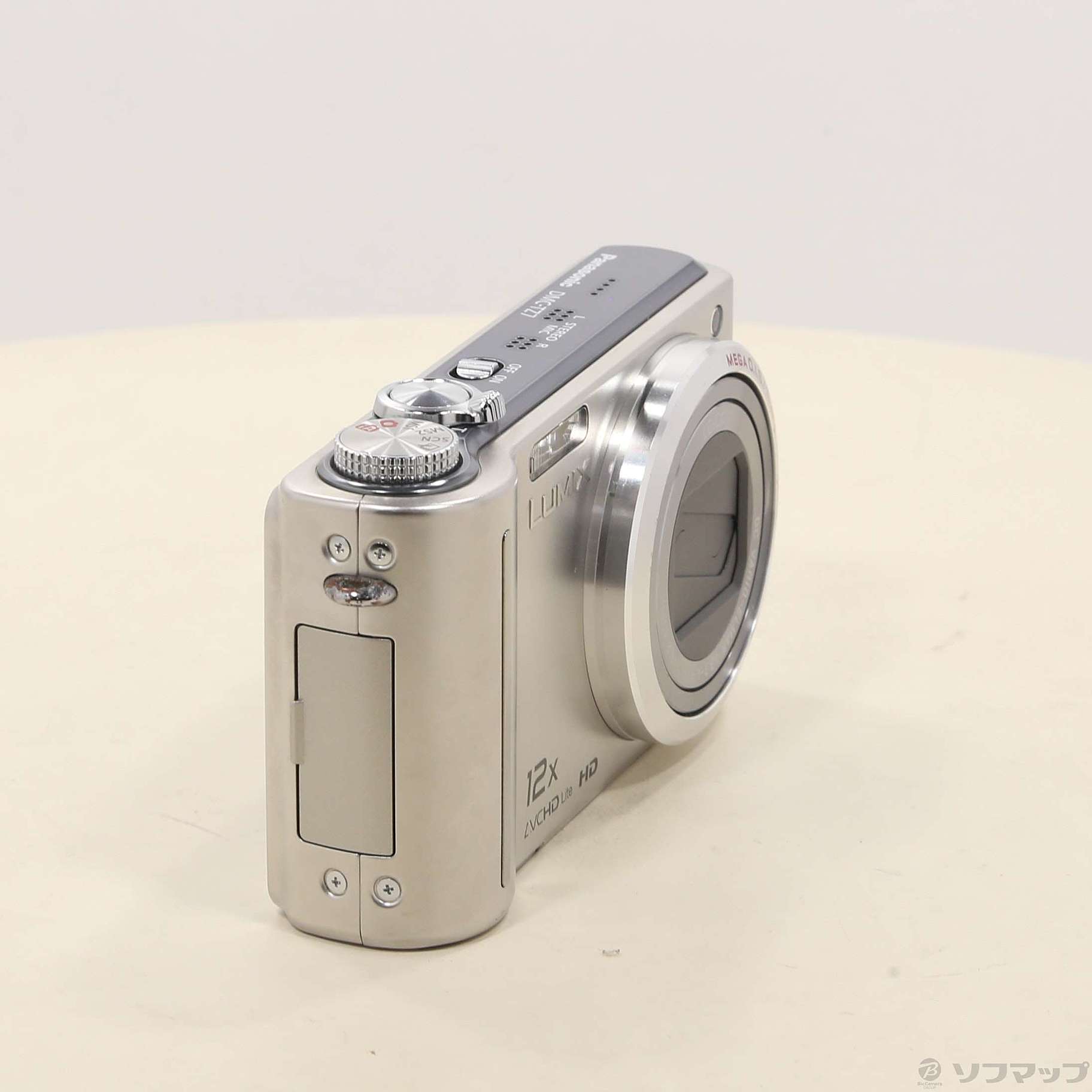 パナソニック デジタルカメラ LUMIX (ルミックス) TZ7 シルバー DMC-TZ7-S-
