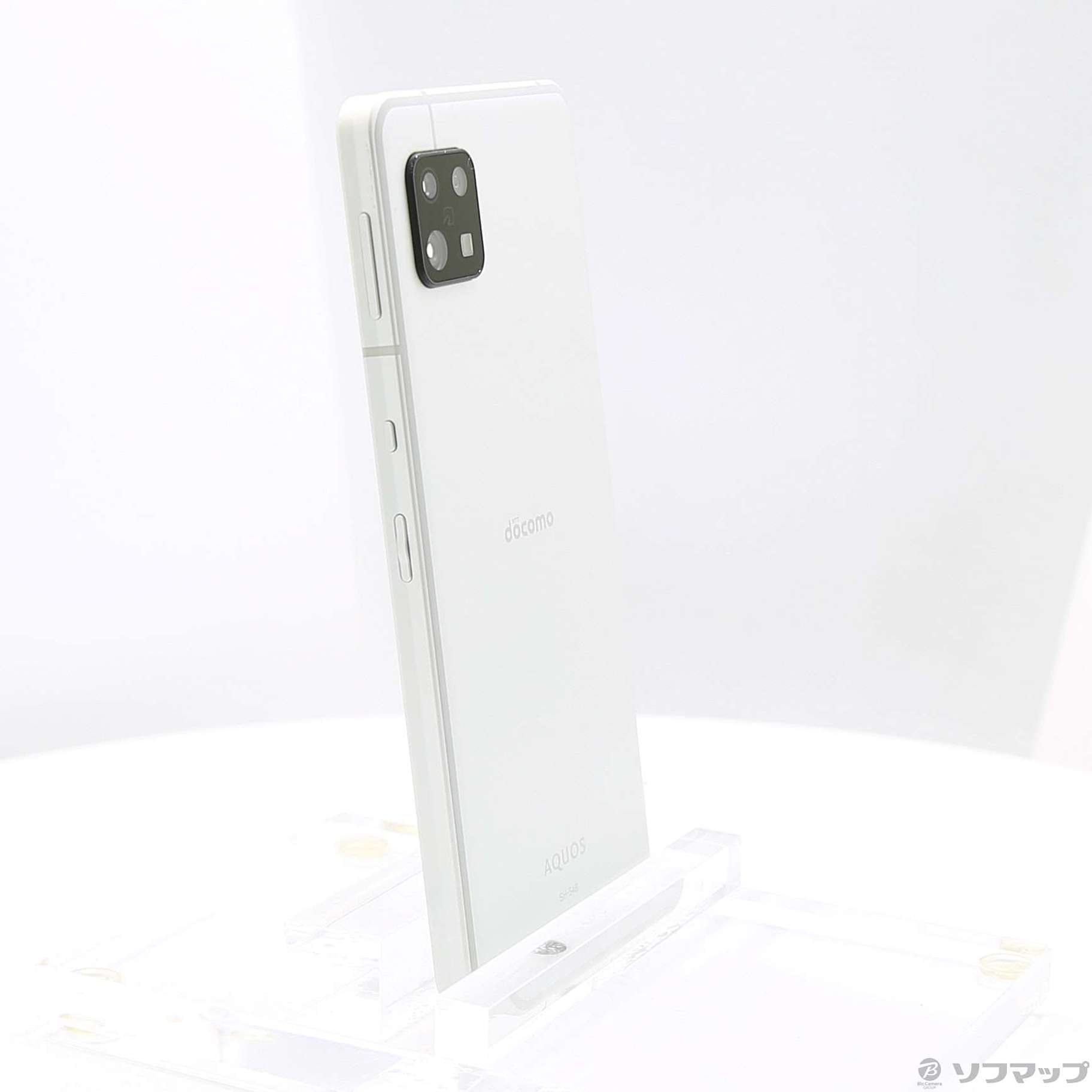 中古】AQUOS sense6 64GB シルバー SH-54B docomoロック解除SIMフリー