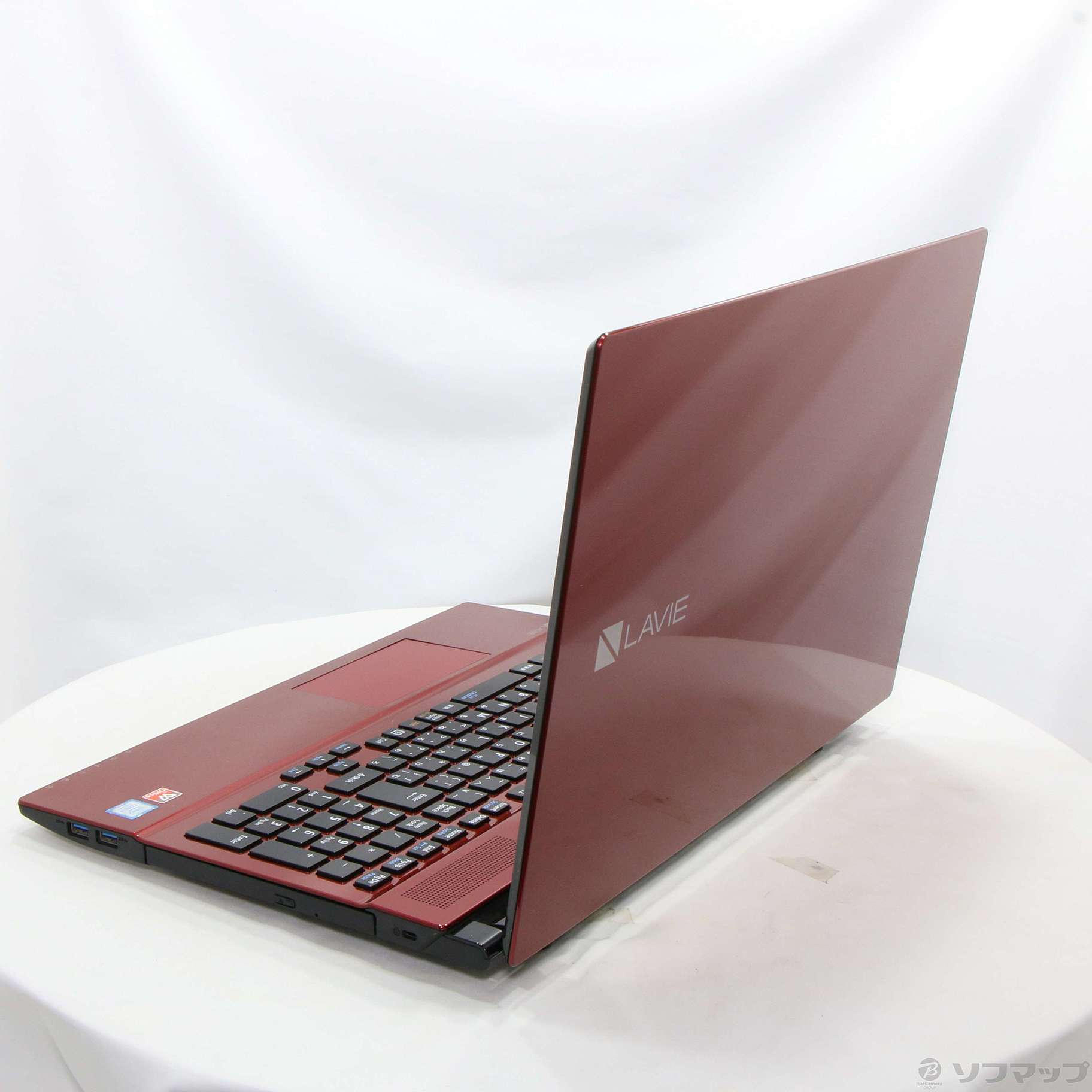 中古】LAVIE Note Standard PC-NS350HAR クリスタルレッド 〔Windows