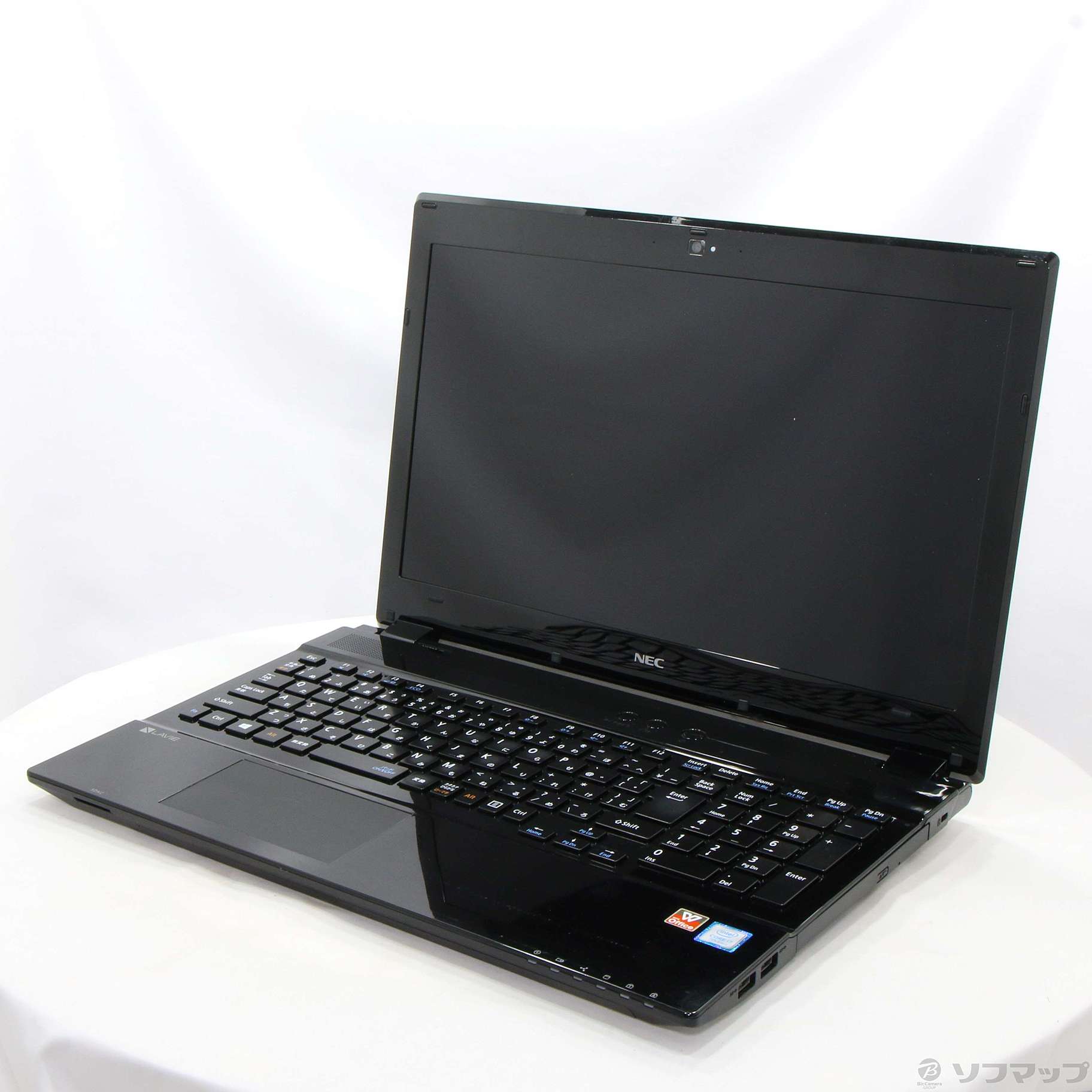 (中古)NEC LAVIE Note Standard PC-NS700GAB クリスタルブラック (Windows 10)(377-ud)