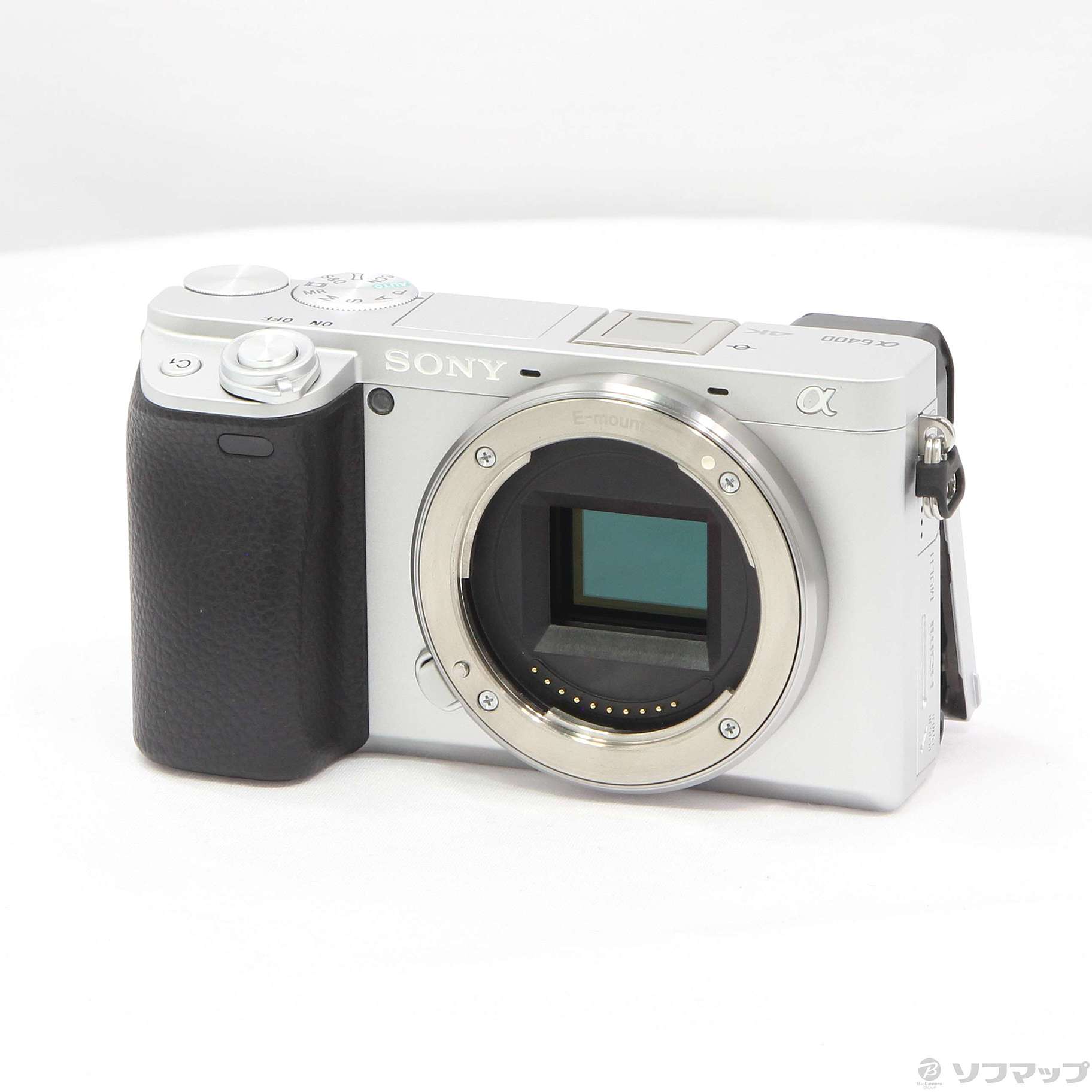 中古】α6400 ILCE-6400 ボディ シルバー [2133049634665] - リコレ