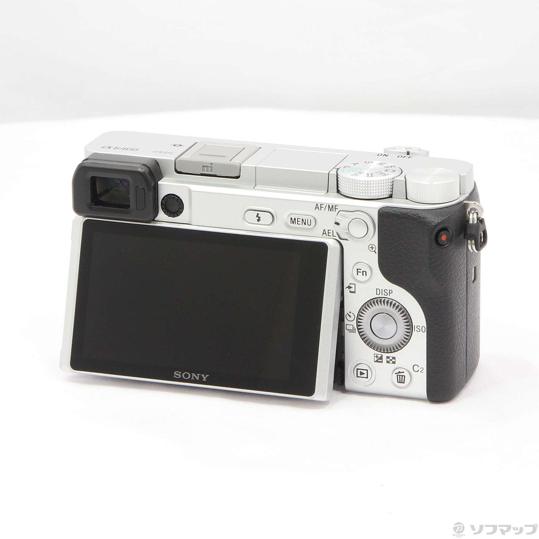 中古】α6400 ILCE-6400 ボディ シルバー [2133049634665