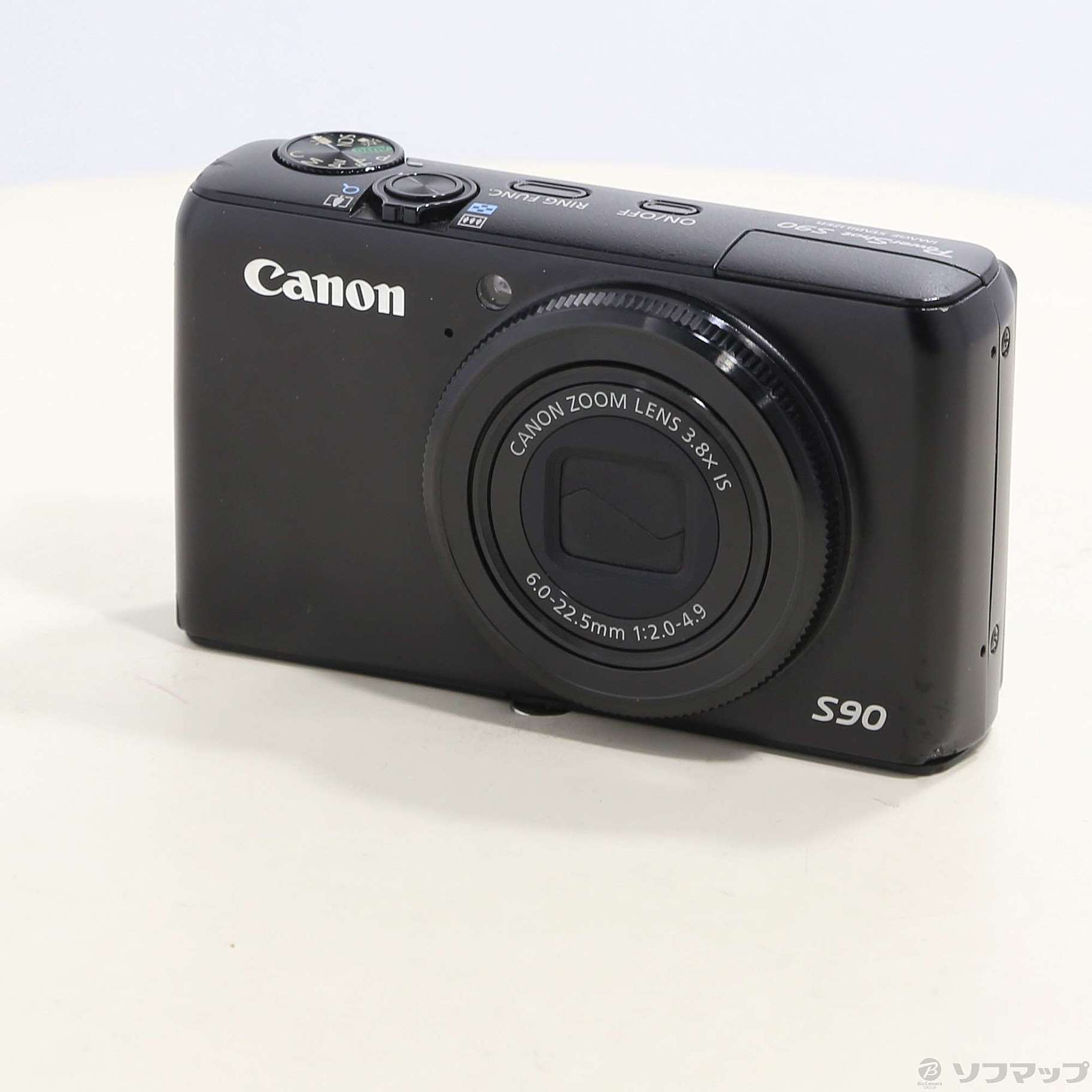 動作良好] Canon PowerShot S90 コンパクトデジタルカメラ - デジタル