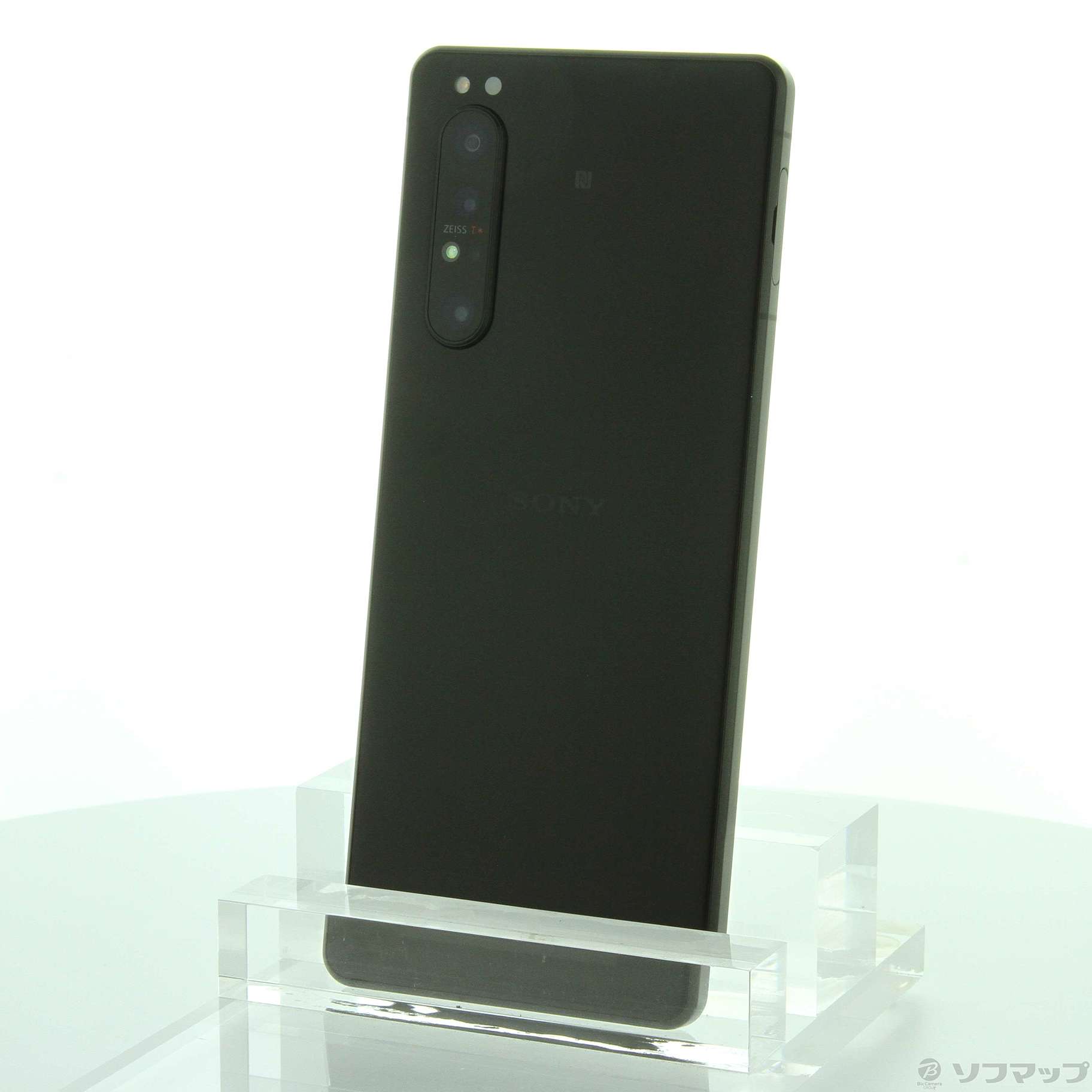 中古】Xperia 1 II 256GB フロストブラック XQ-AT42 SIMフリー