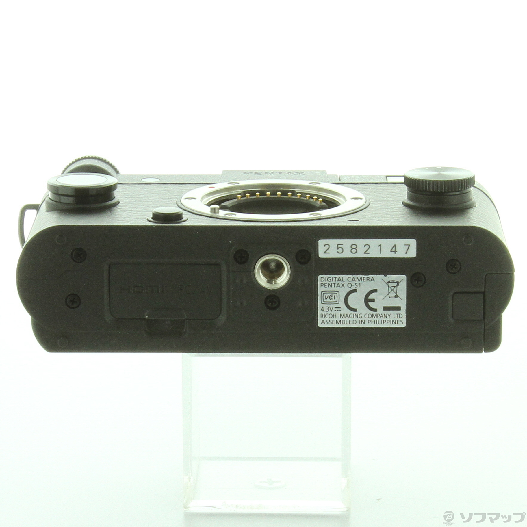 中古】PENTAX Q-S1 ブラック ズームレンズキット ブラック