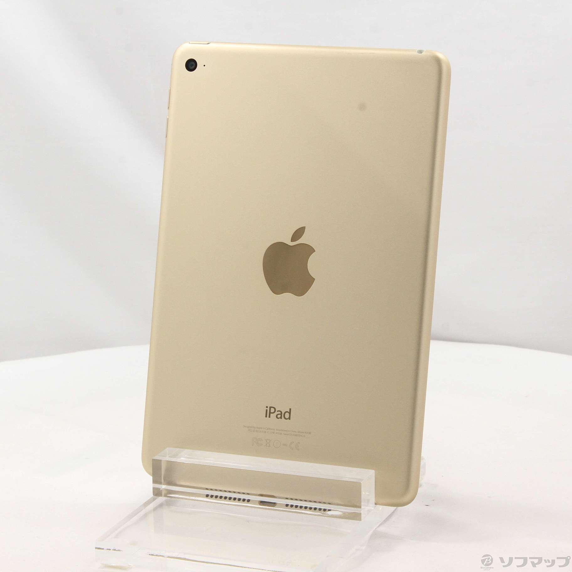 中古】iPad mini 4 32GB ゴールド MNY32J／A Wi-Fi [2133049642233