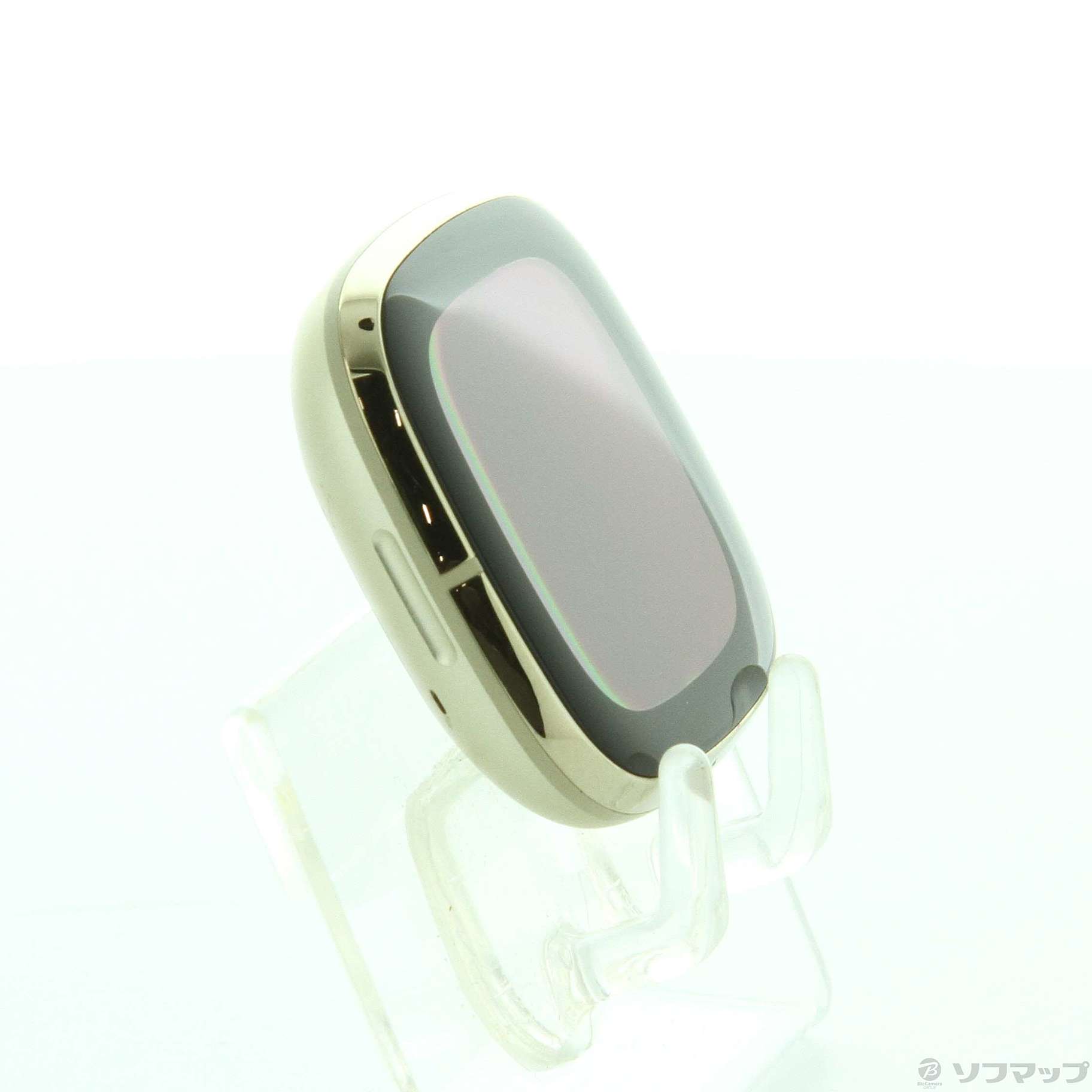 中古】Fitbit Sense FB512GLWT-FRCJK ルナホワイト／ソフトゴールド