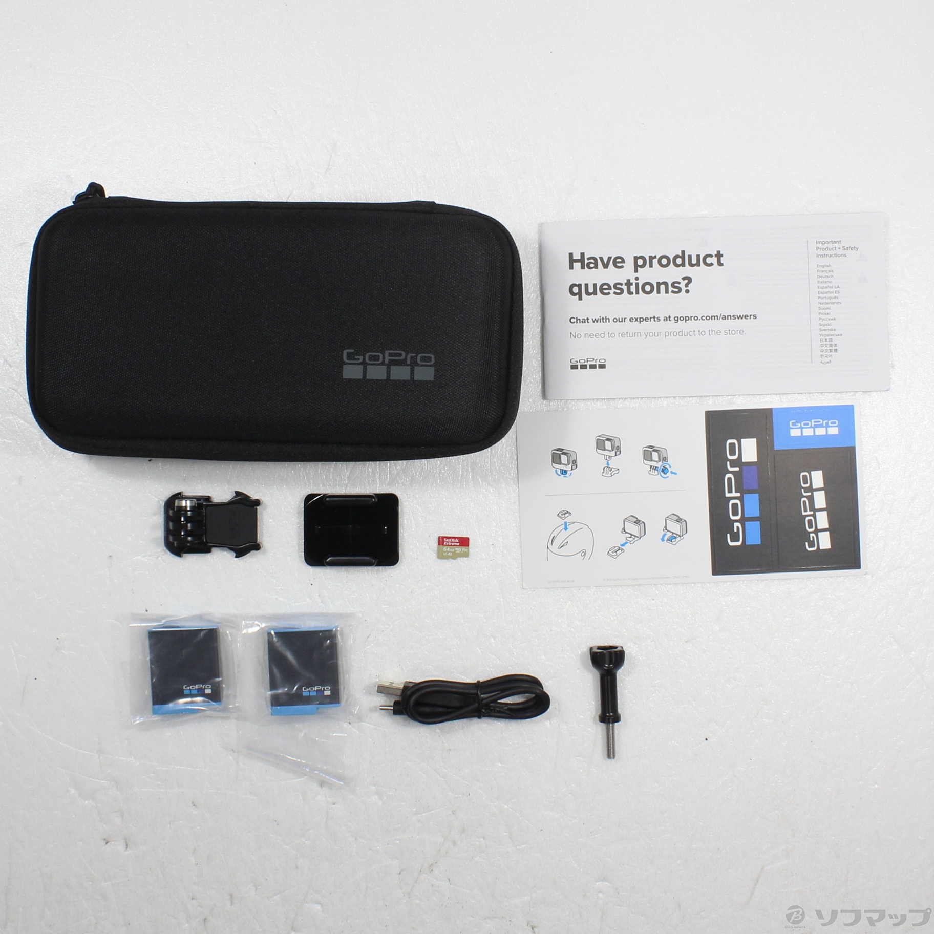 中古】GoPro HERO10 公式デイリーシュート・ギフトボックス CHRJX-X02