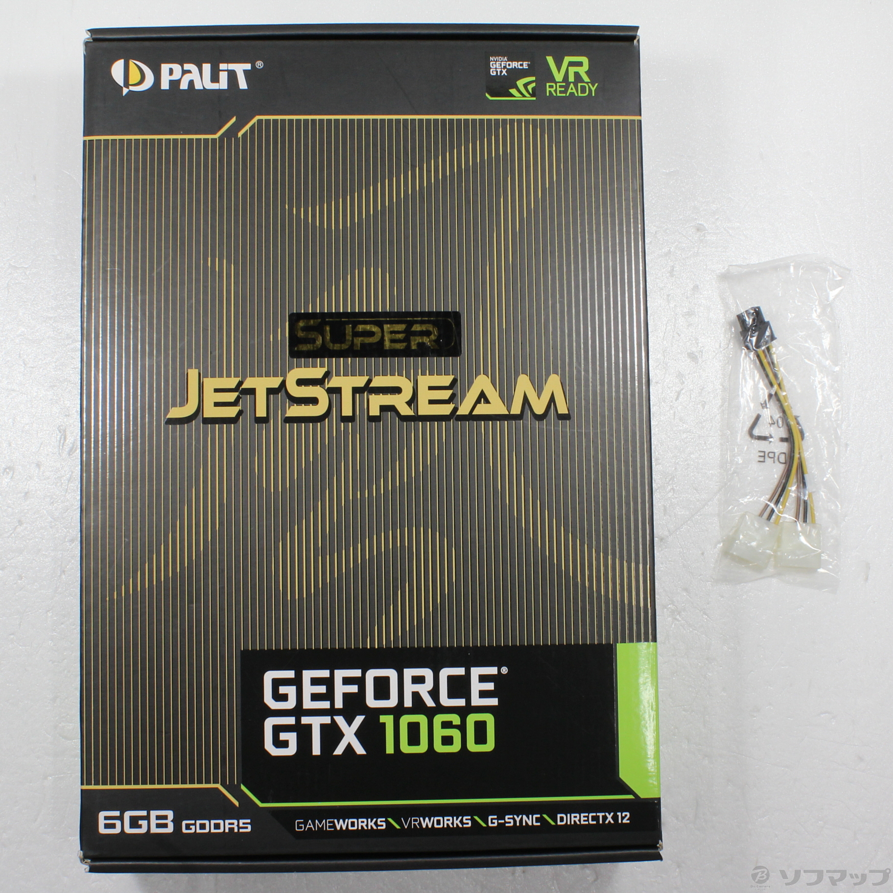 中古】GeForce GTX 1060 Super JetStream (NE51060S15J9-1060J