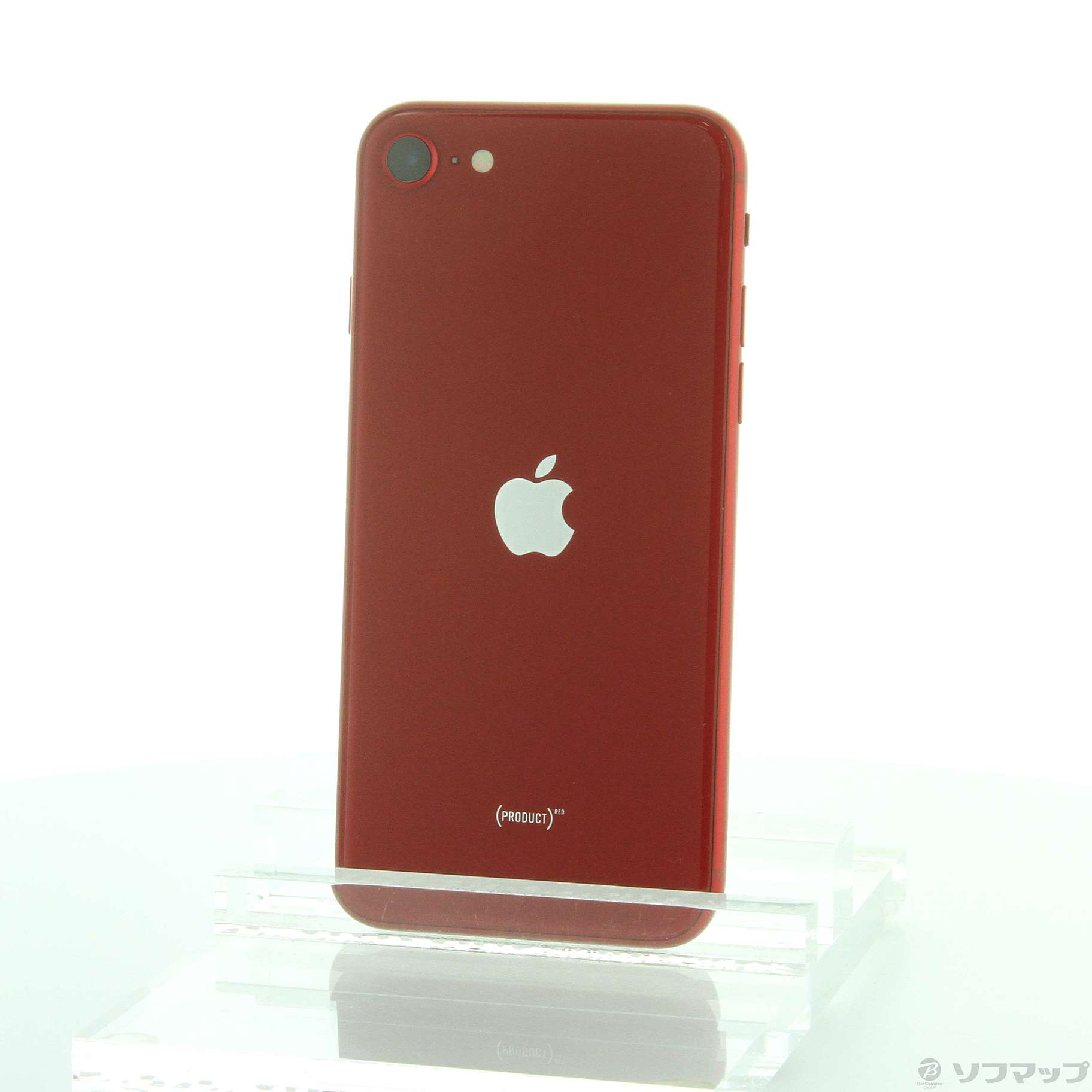 16,416円iPhone SE (第3世代) レッド 64 GB au  本体カバー同梱