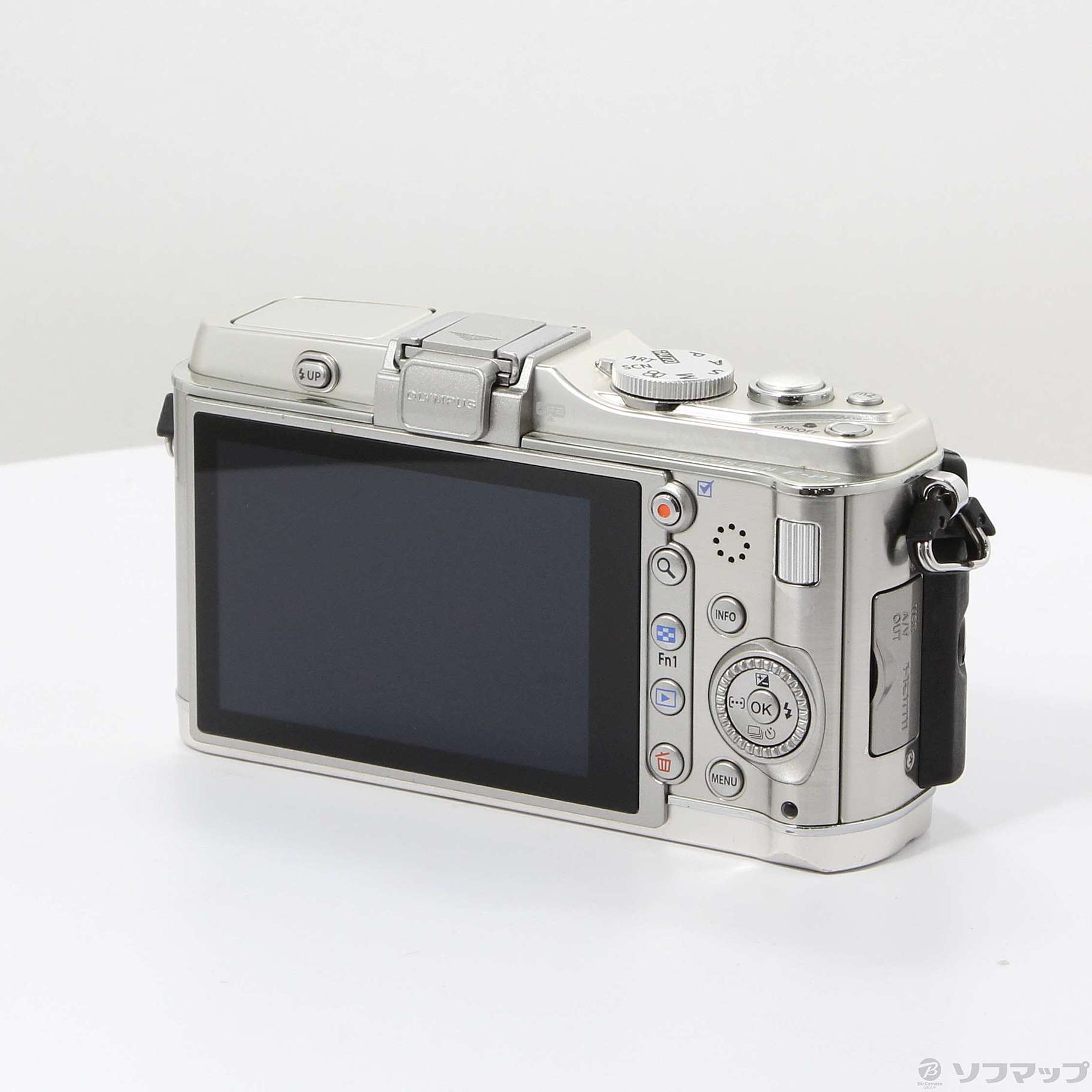 中古】セール対象品 PEN E-P3 (シルバー) (1230万画素／SDXC