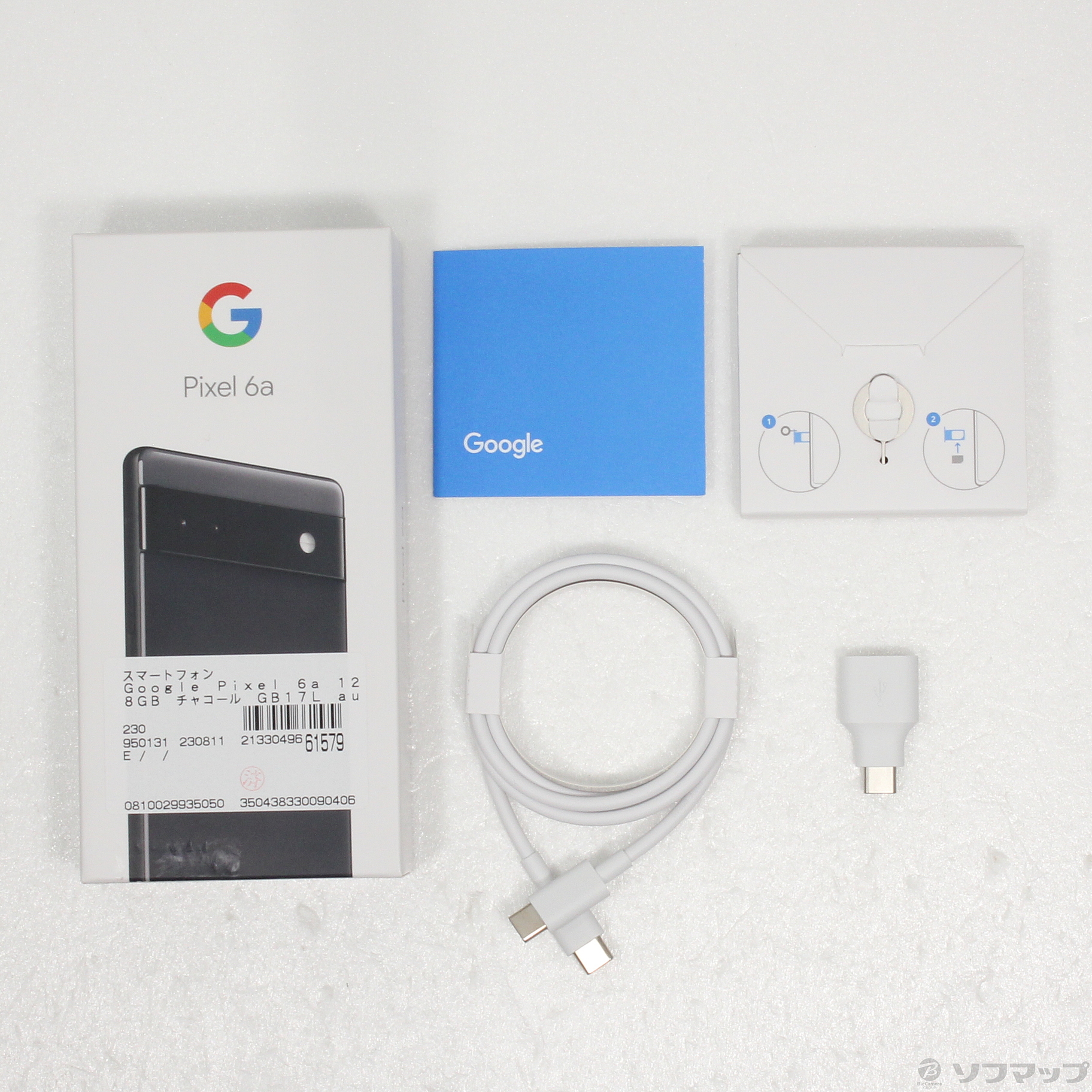 売り販促品 【SIMフリー】Google Pixel6a Charcoal 128GB ...