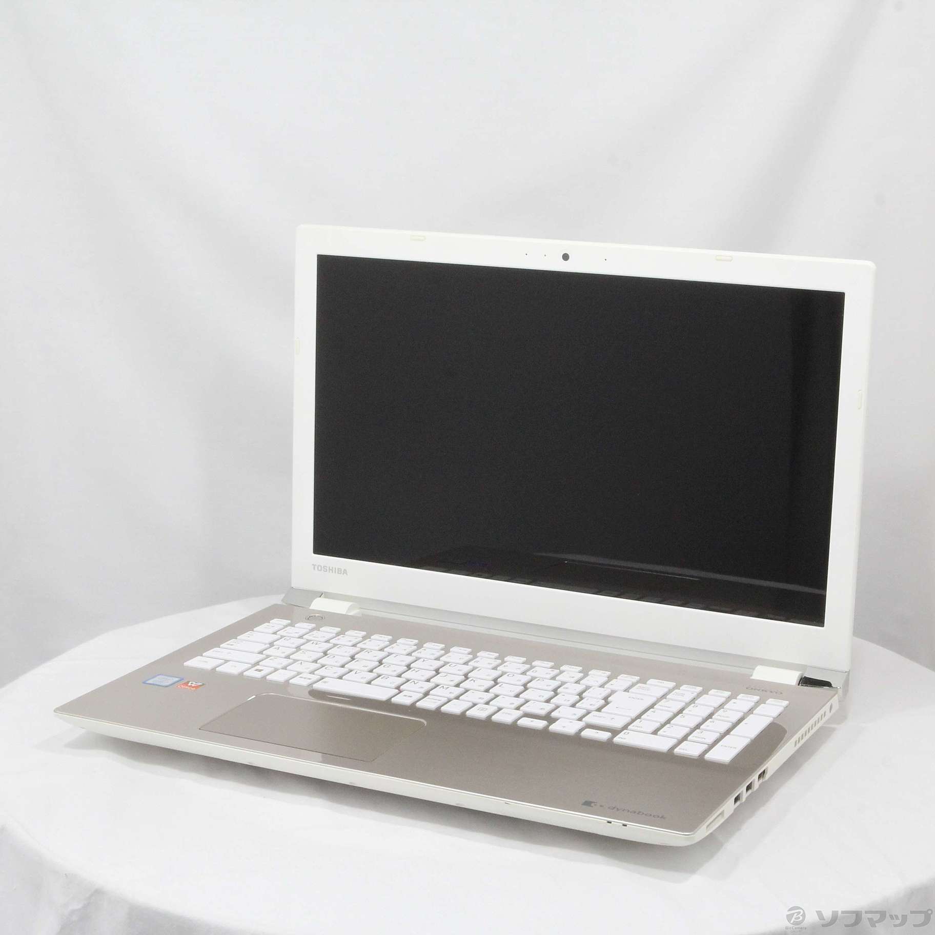 中古】dynabook T65／CG PT65CGP-RJB サテンゴールド 〔Windows 10〕 ［Core i7 7500U  (2.7GHz)／8GB／HDD1TB／15.6インチワイド］ [2133049661616] - リコレ！|ビックカメラグループ  ソフマップの中古通販サイト