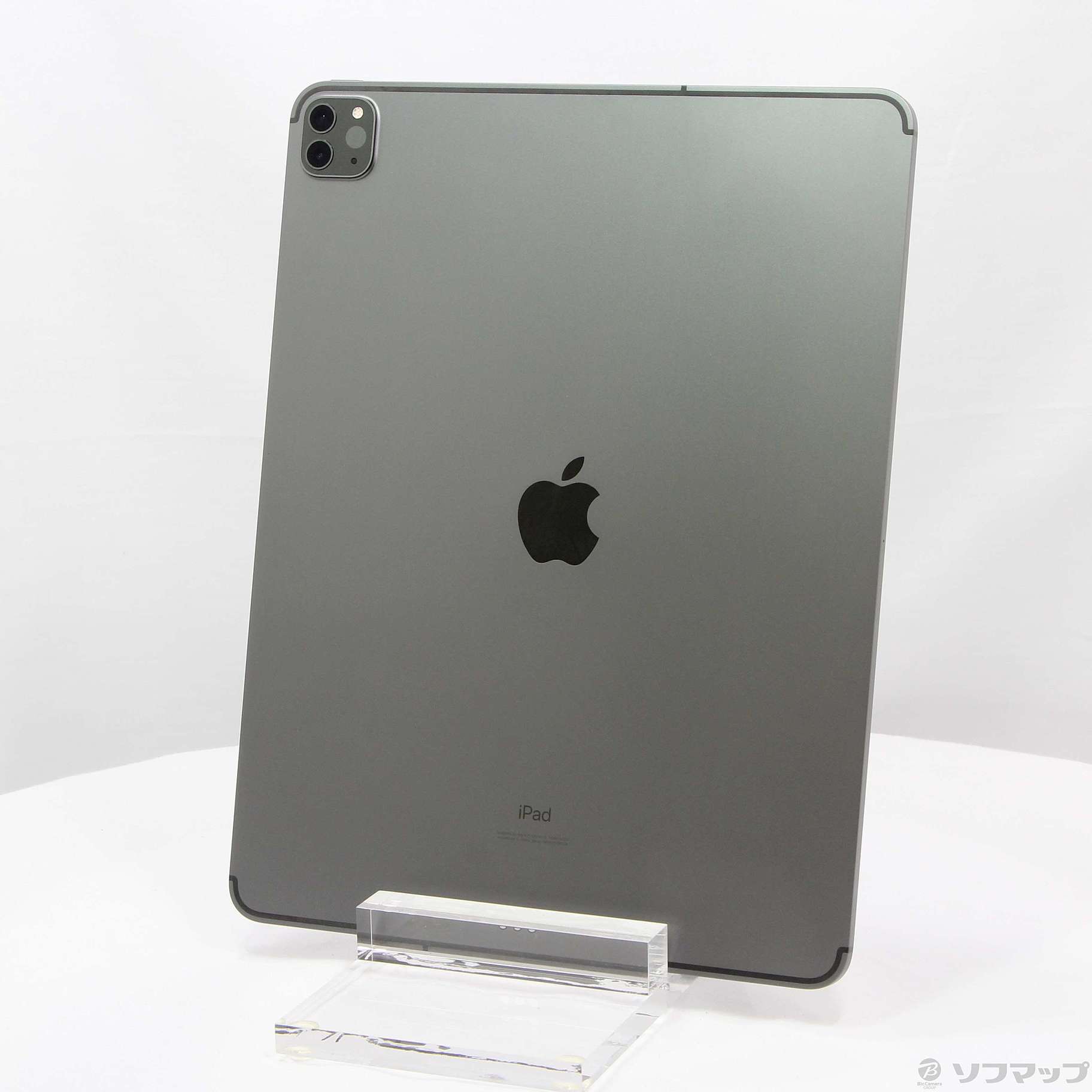 中古品无iPad Pro 12.9英寸第4代128GB空间灰色MY3C2J/A au锁头解除SIM