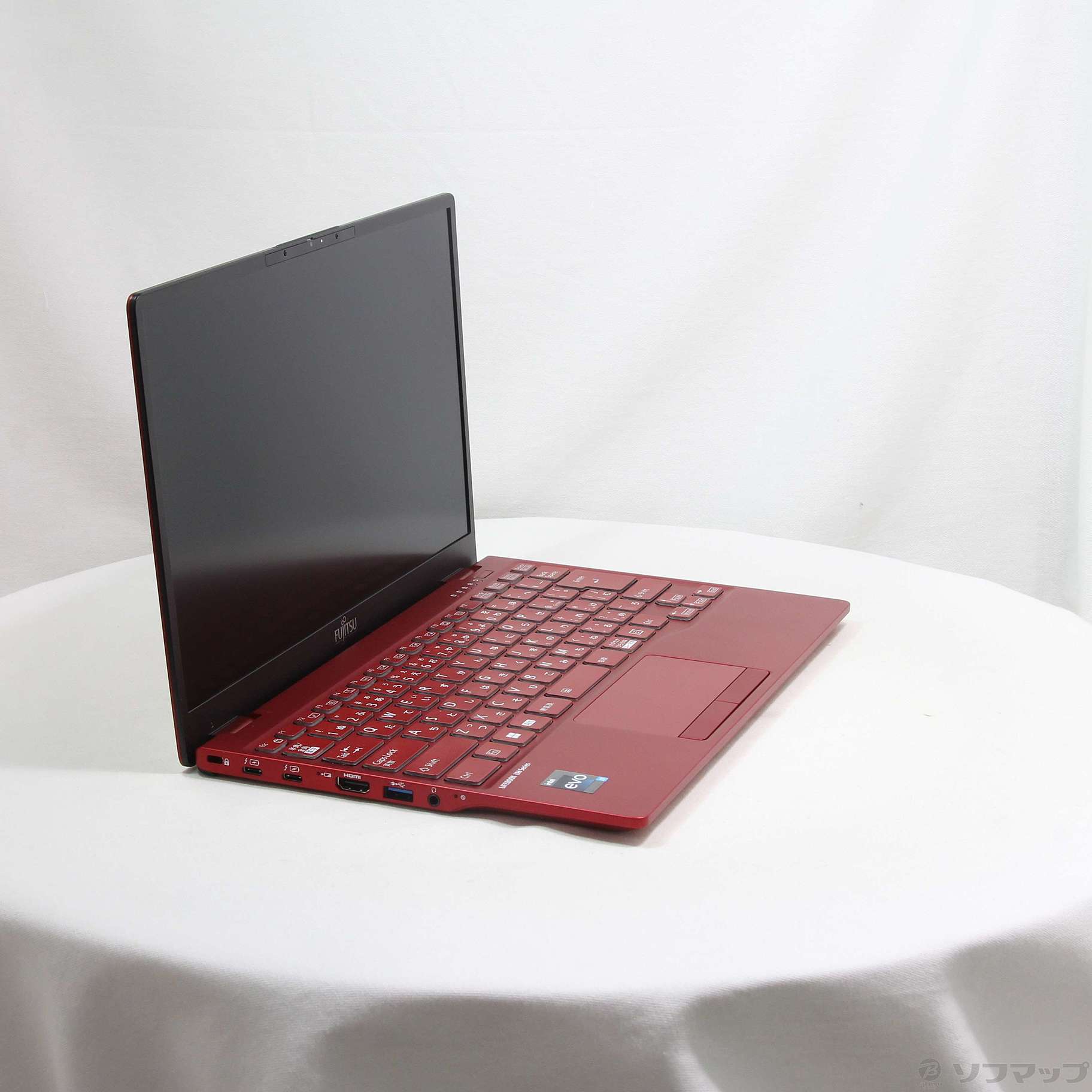 中古】〔展示品〕 LIFEBOOK UH90／G2 FMVU90G2R ガーネットレッド