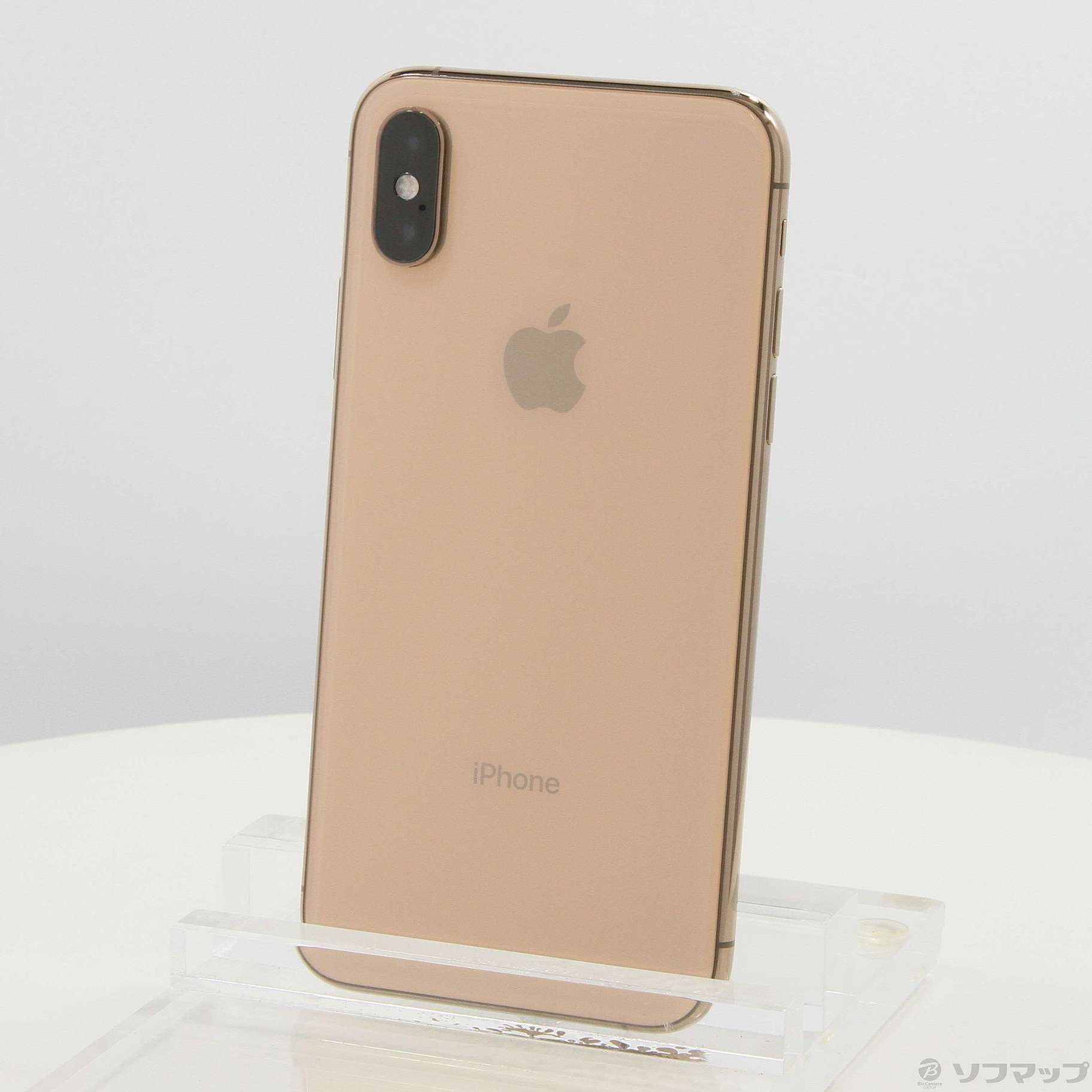 中古】iPhoneXS 256GB ゴールド MTE22J／A SIMフリー [2133049663757